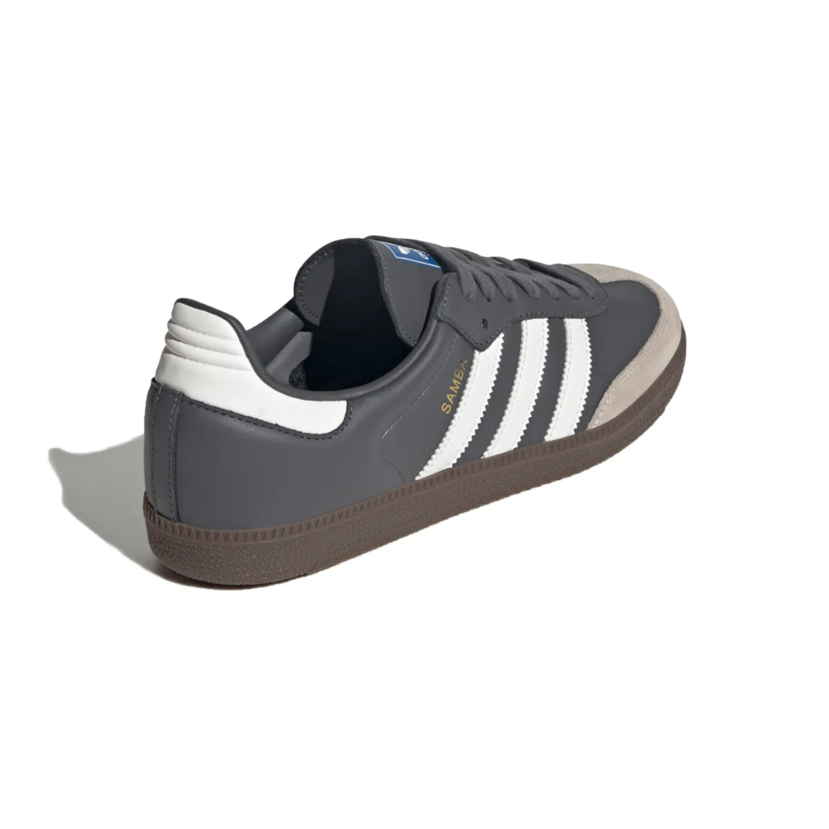 Adidas Men's Samba OG Grey Five/Chalk White/Gum 5 Anti   Slip Feature