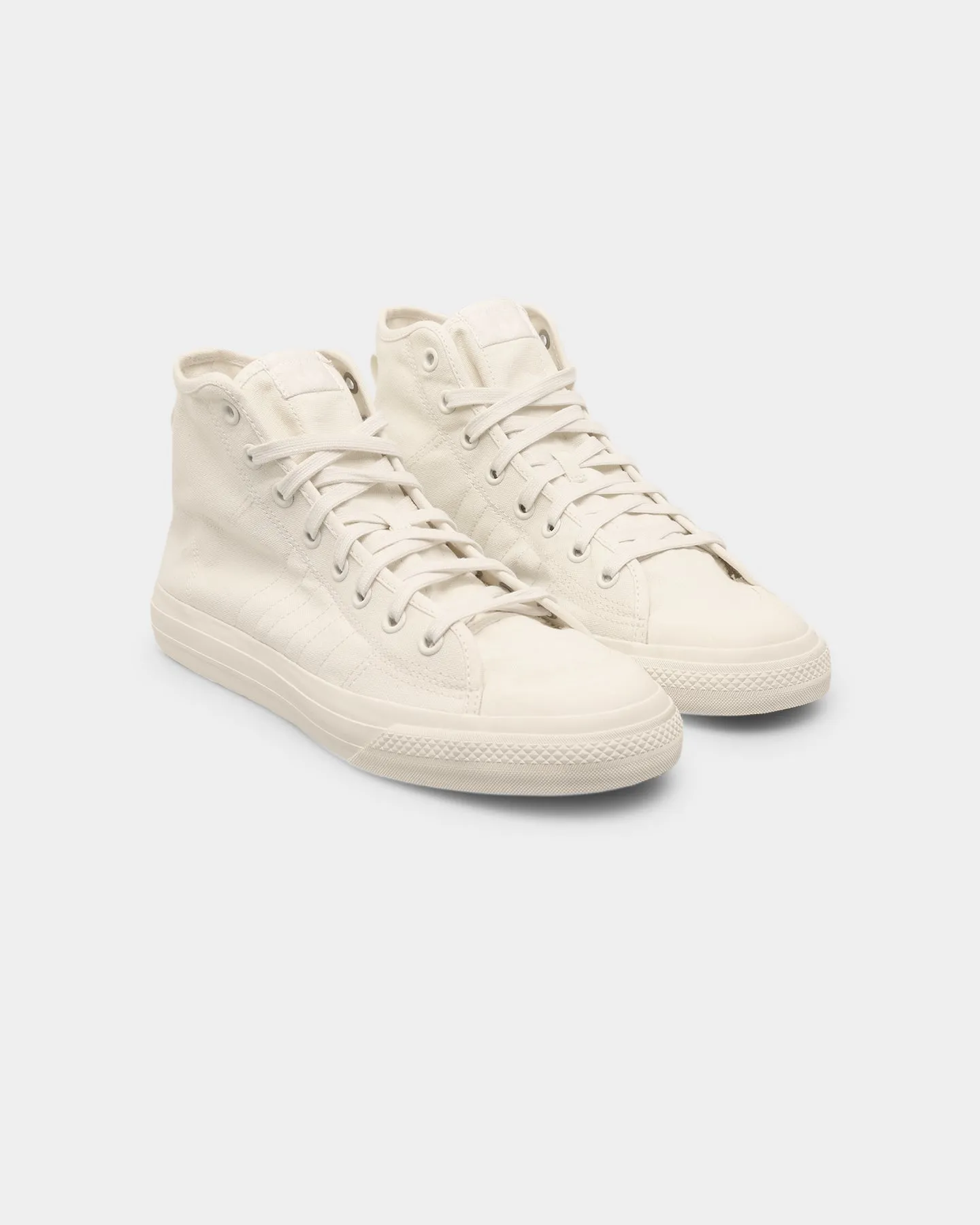 Comfort Midsole Mesh Upper Adidas Nizza Hi RF Cloud White/Cloud White