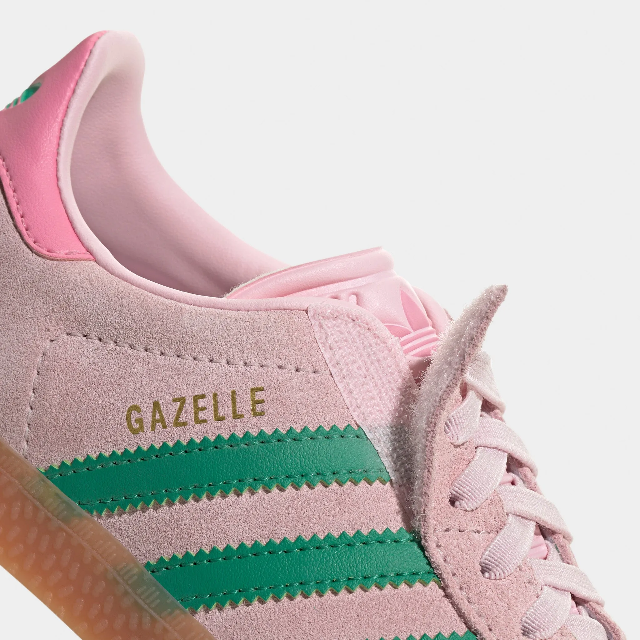 Lightweight Design adidas Originals Children's Gazelle Pink / Green - Gum
