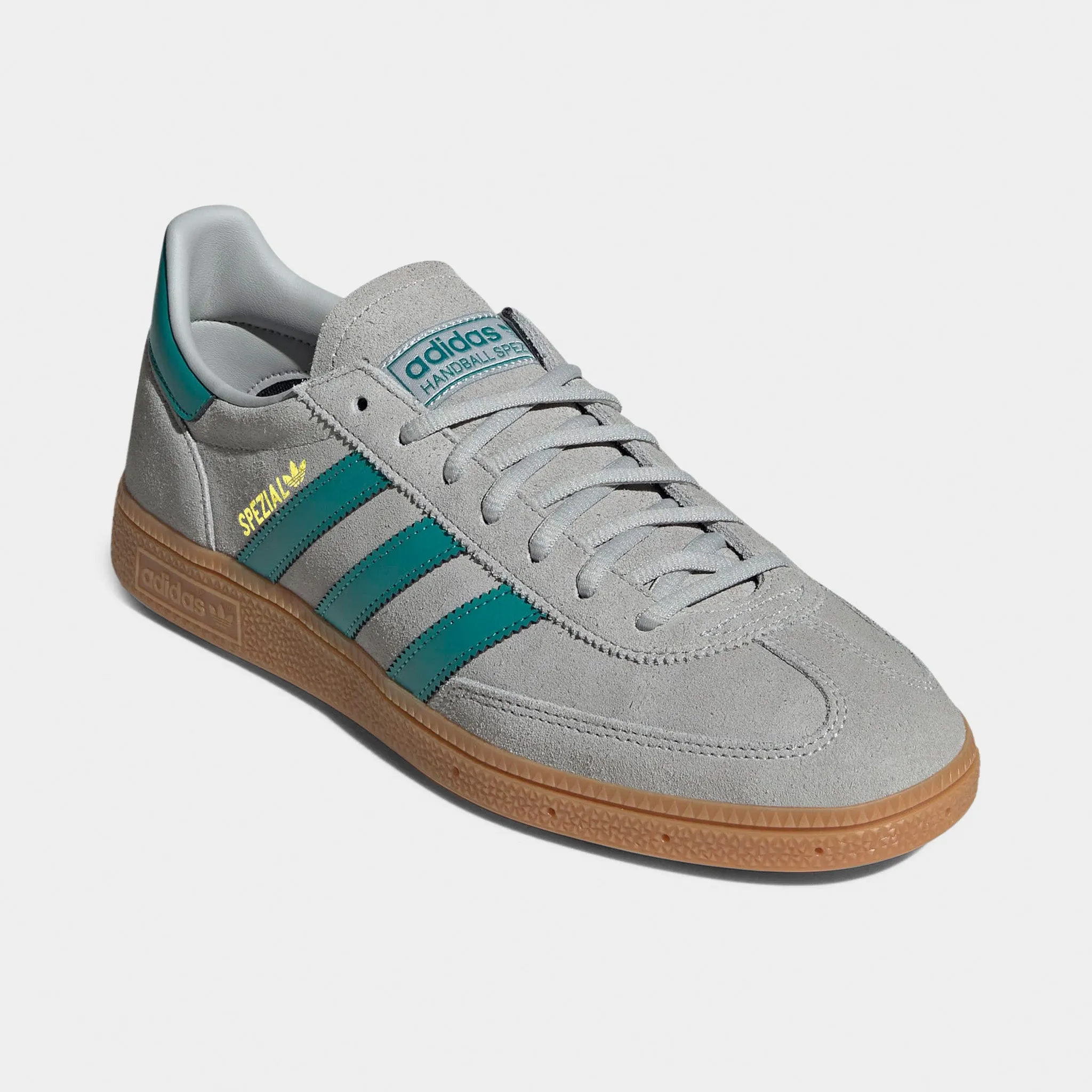 adidas Originals Handball Spezial Grey / Pure Tea - Gold Tunnel Trek