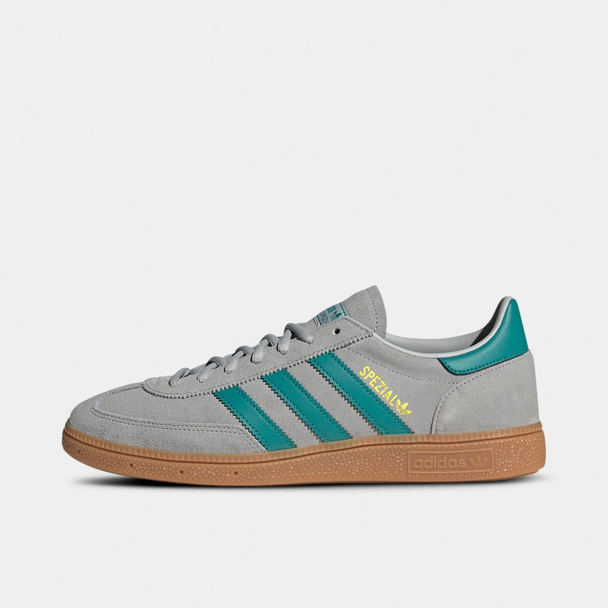 adidas Originals Handball Spezial Grey / Pure Tea - Gold Good Traction Jungle Path