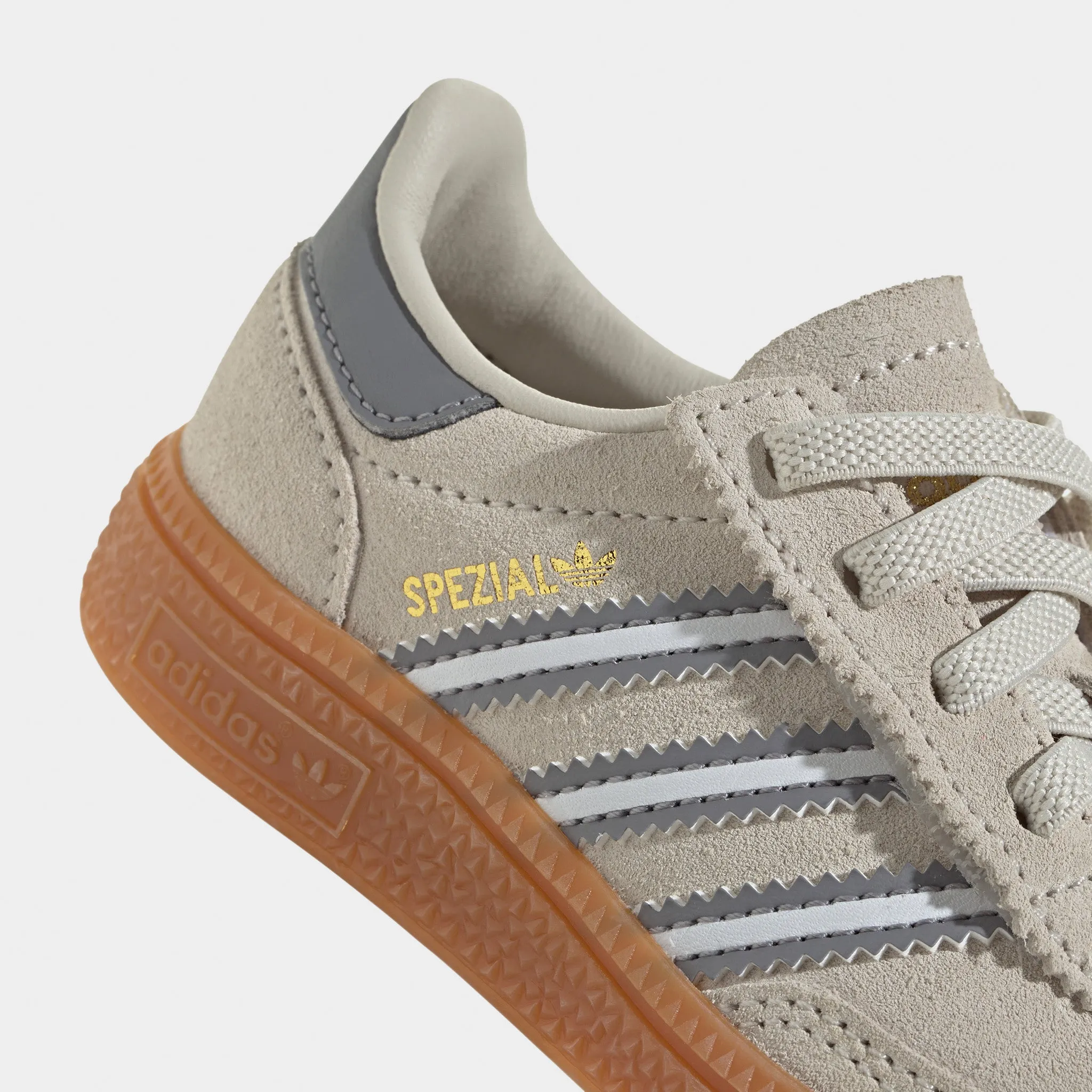 adidas Originals Infants' Handball Spezial Tan / Green Ocean Edge