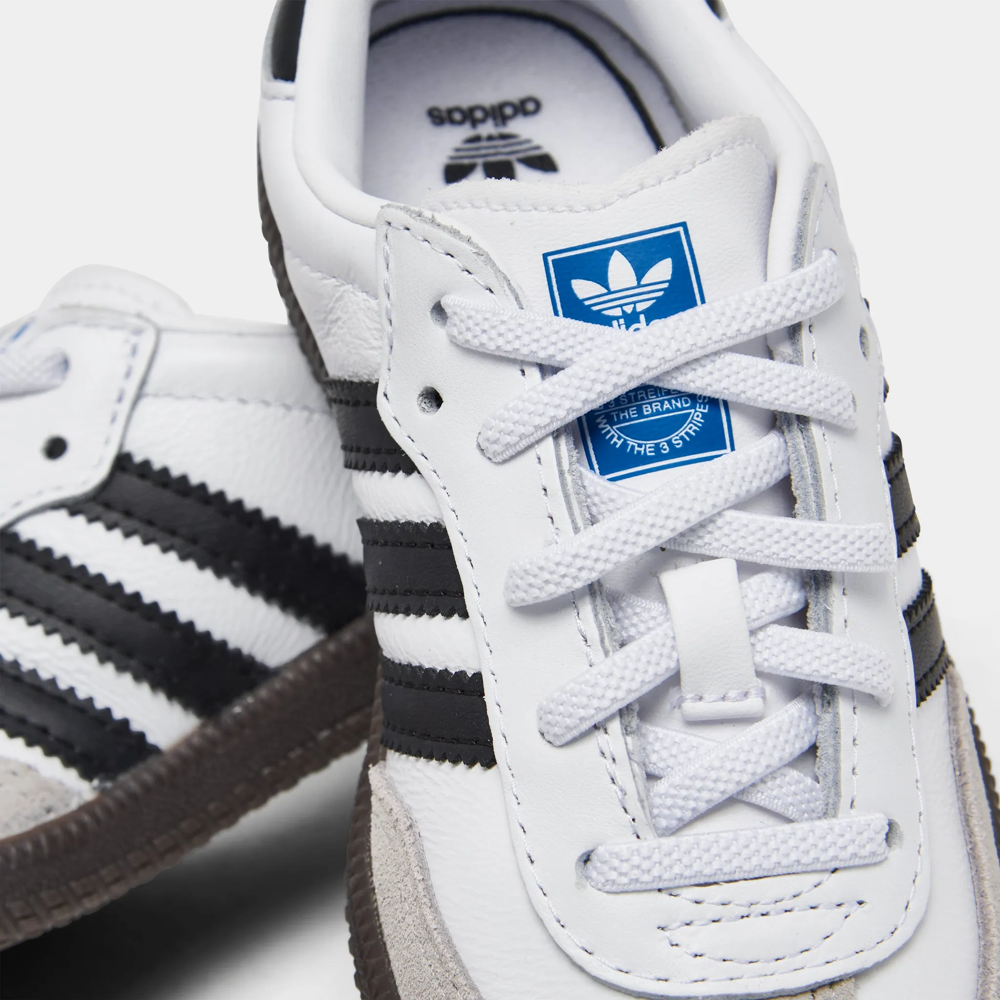 Foot Focus Heat Step adidas Originals Infants' Samba OG Cloud White / Core Black - Gum