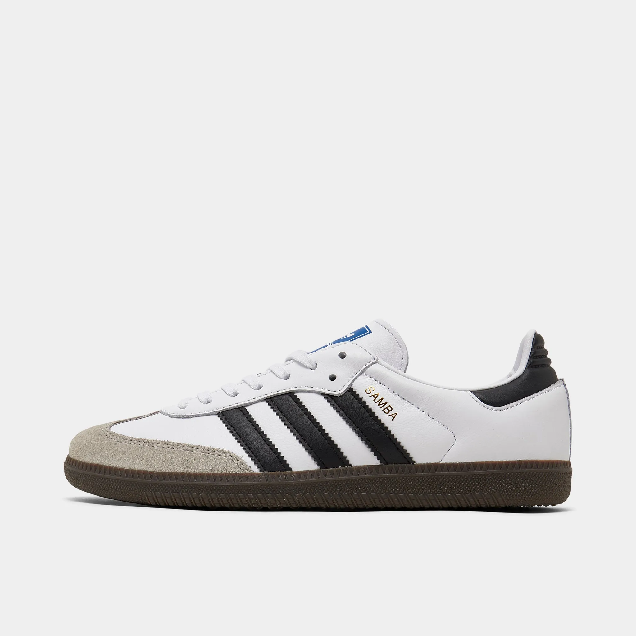 adidas Originals Juniors' Samba OG Core White / Core Black - Gum Freeze Grip
