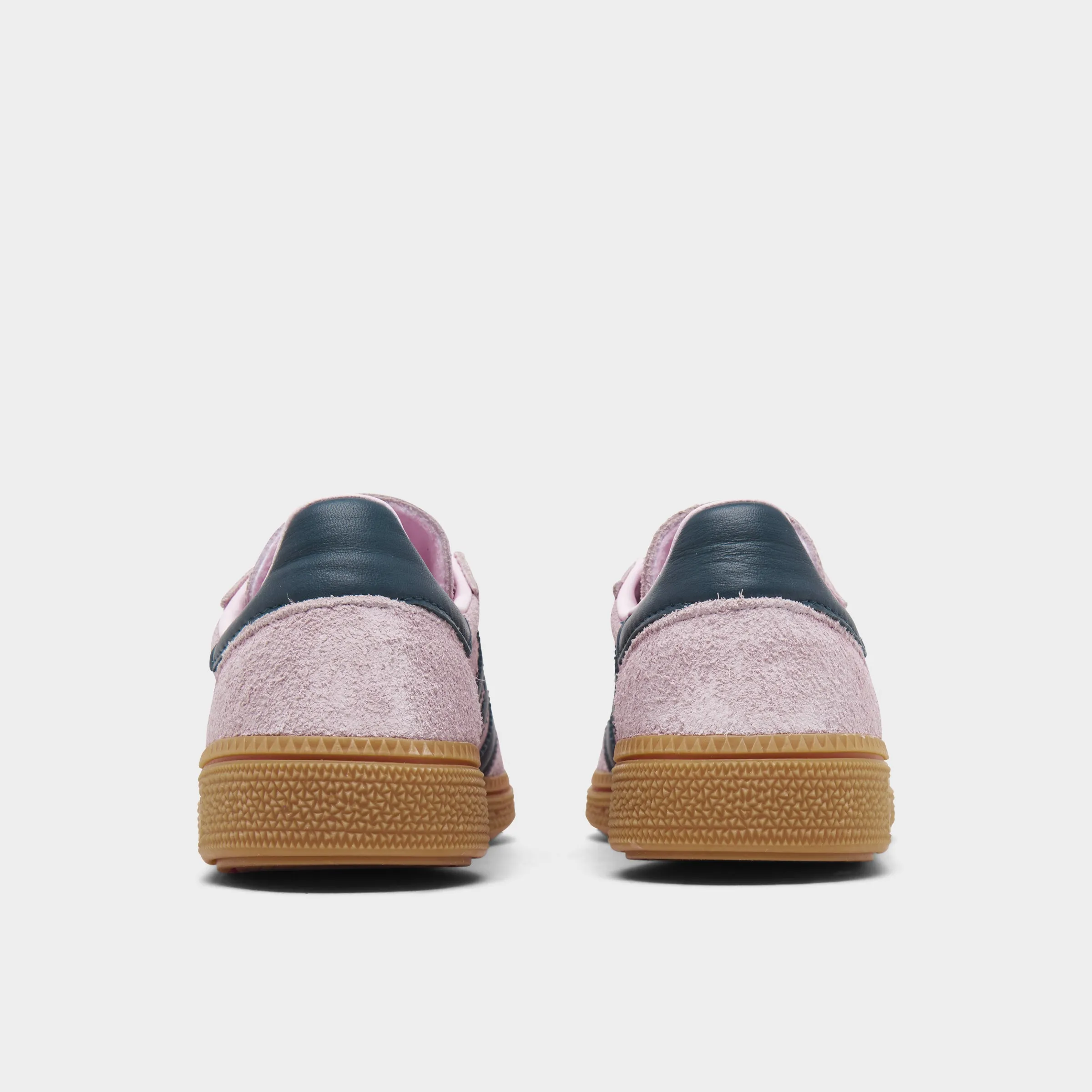 adidas Originals Women's Handball Spezial Clear Pink / Arctic Navy Sand Jog Daily Commute