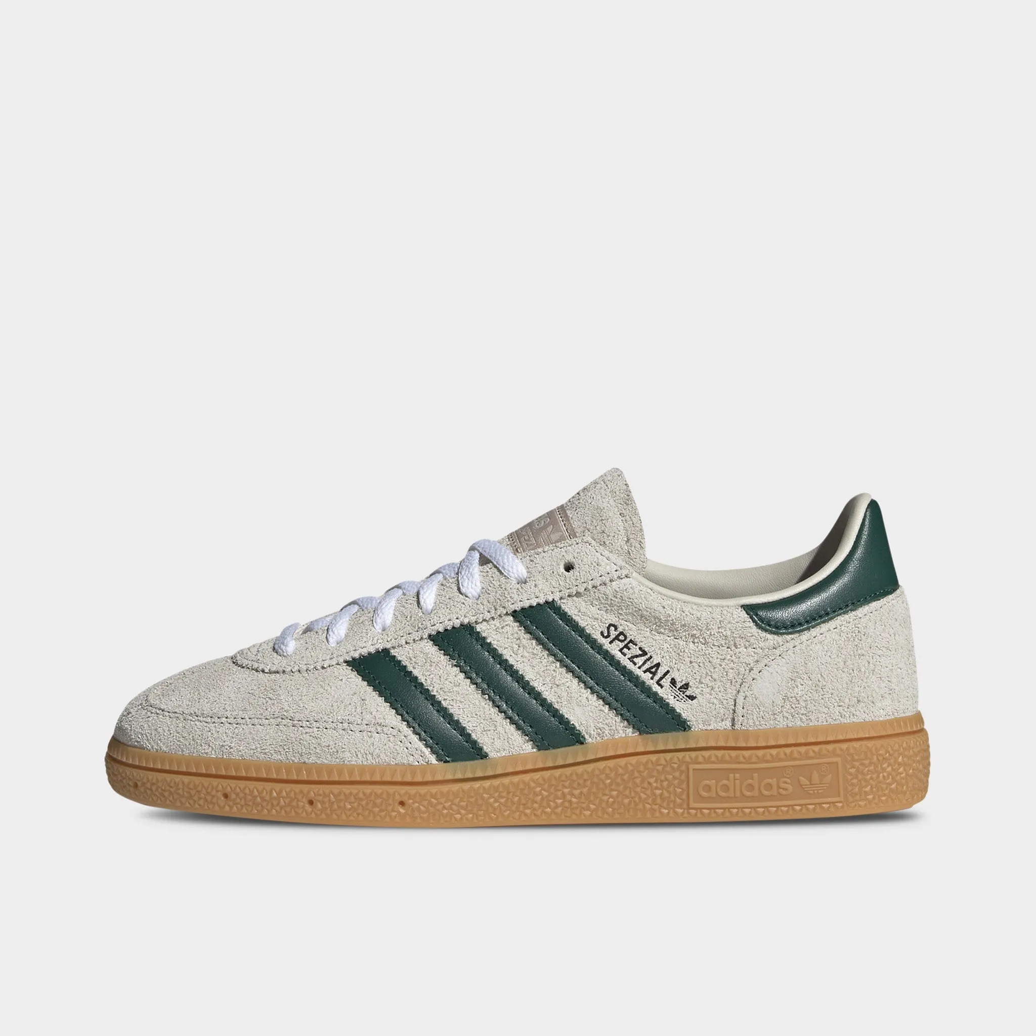 Palm Base Bone Aid adidas Originals Women's Handball Spezial Light Brown / Green