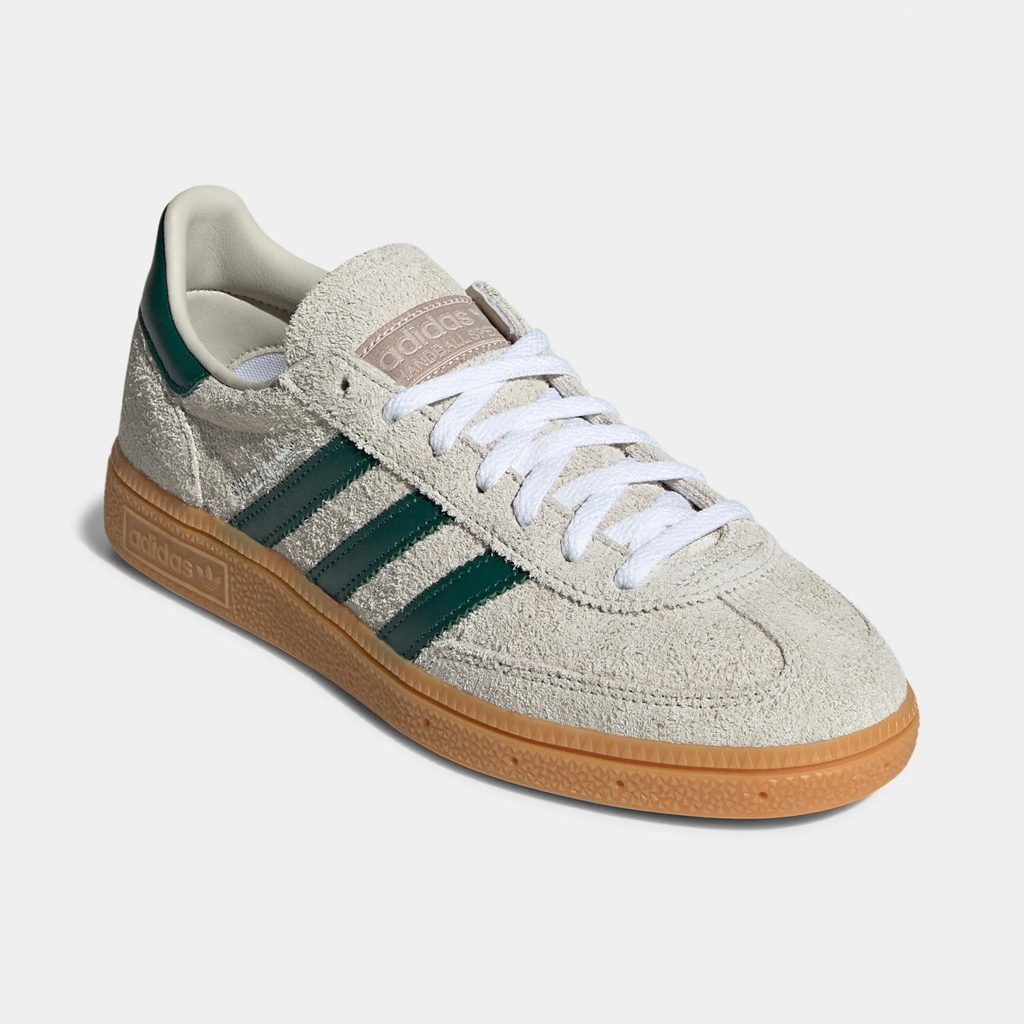 adidas Originals Women's Handball Spezial Light Brown / Green Lake Step