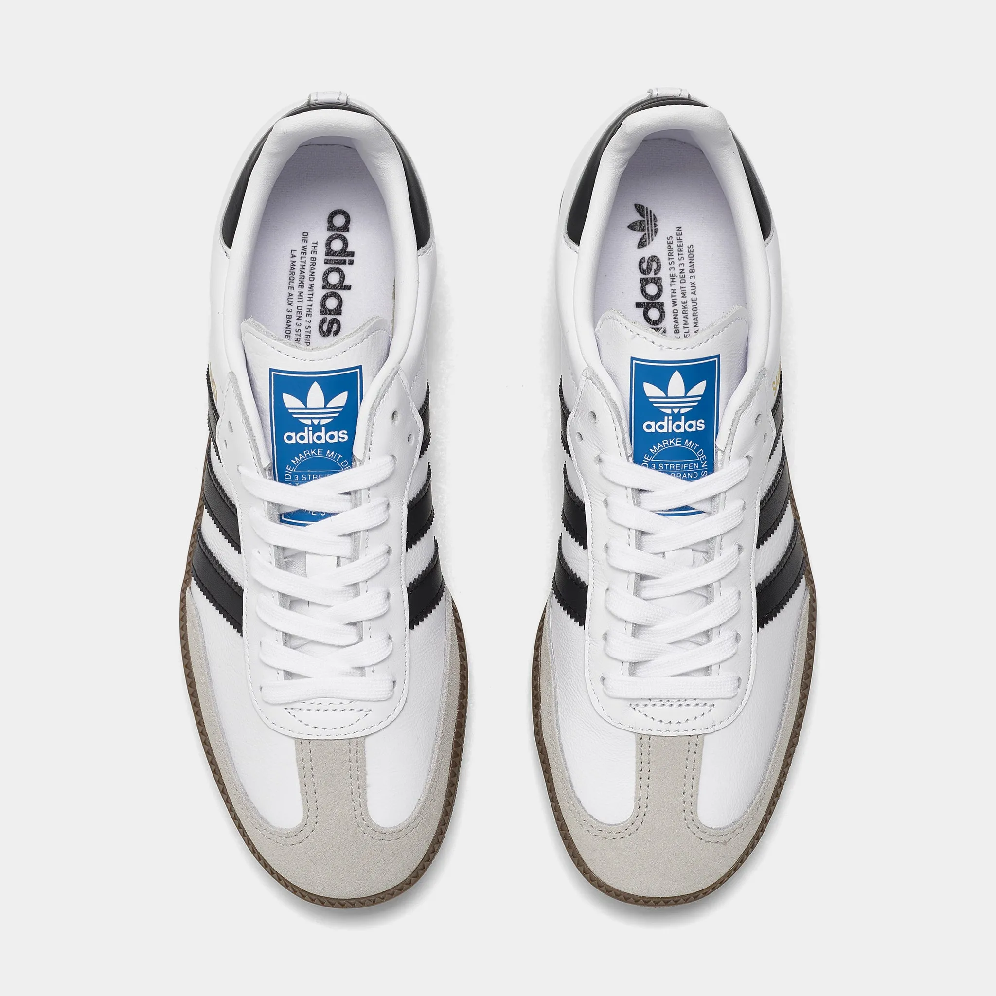 Elastic laces Plus Size adidas Originals Women's Samba OG Footwear White / Core Black - Clear Granite