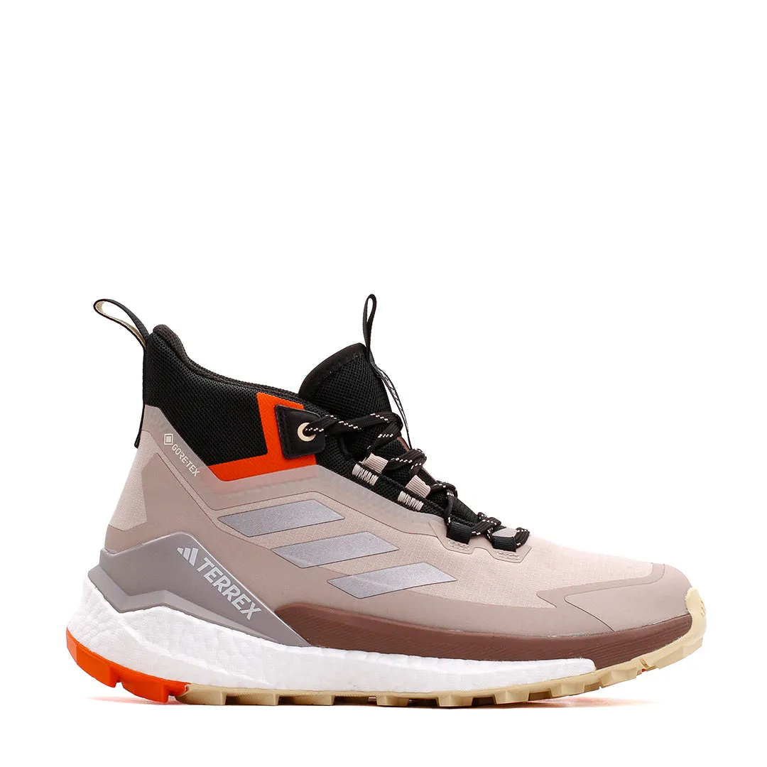 Shock Dissipation joggers' shoes Adidas Outdoors Men Terrex Free Hiker 2 GTX Gore-Tex Beige HQ8384