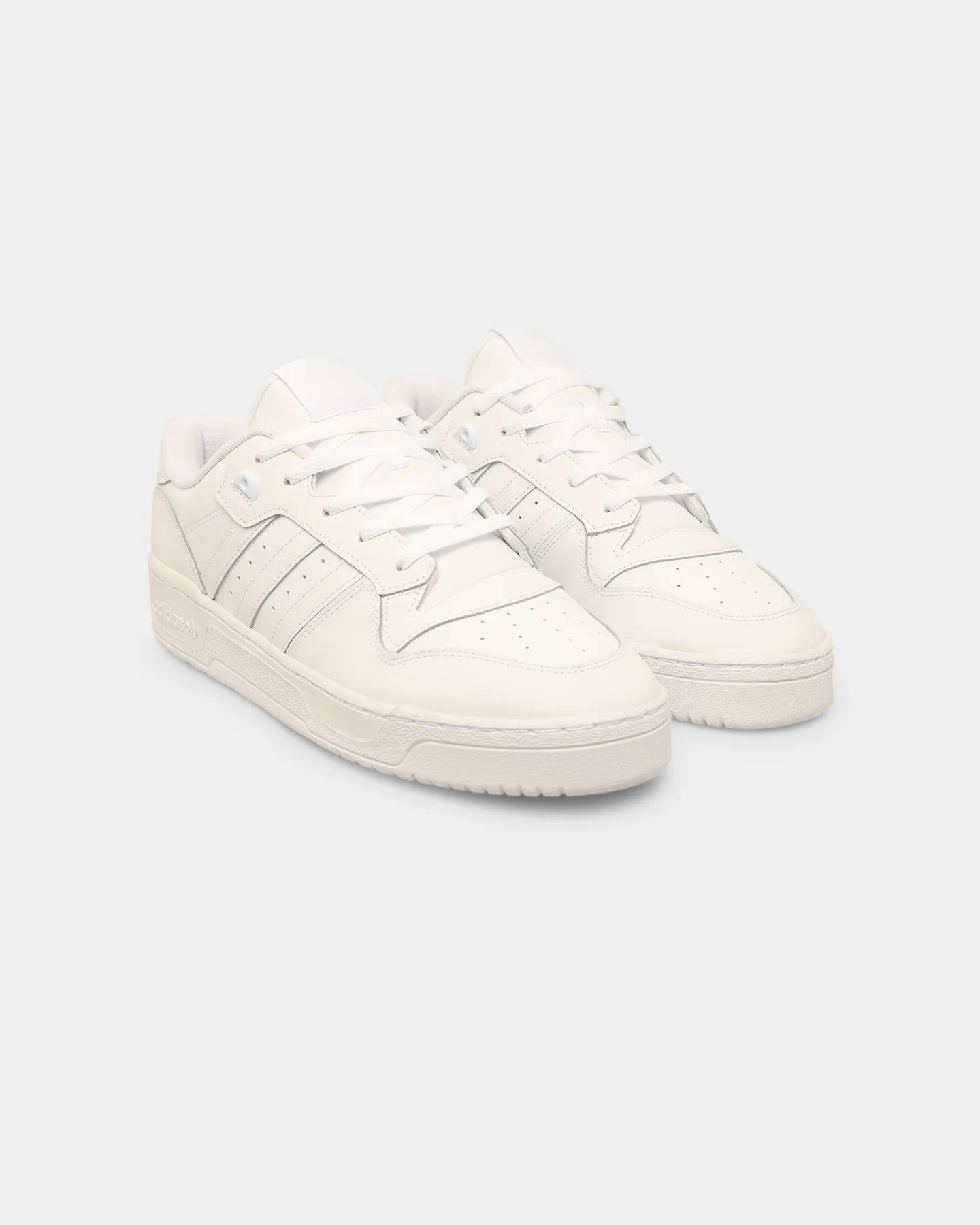 Breathable Adidas Rivalry Low Ftwr White/Ftwr White