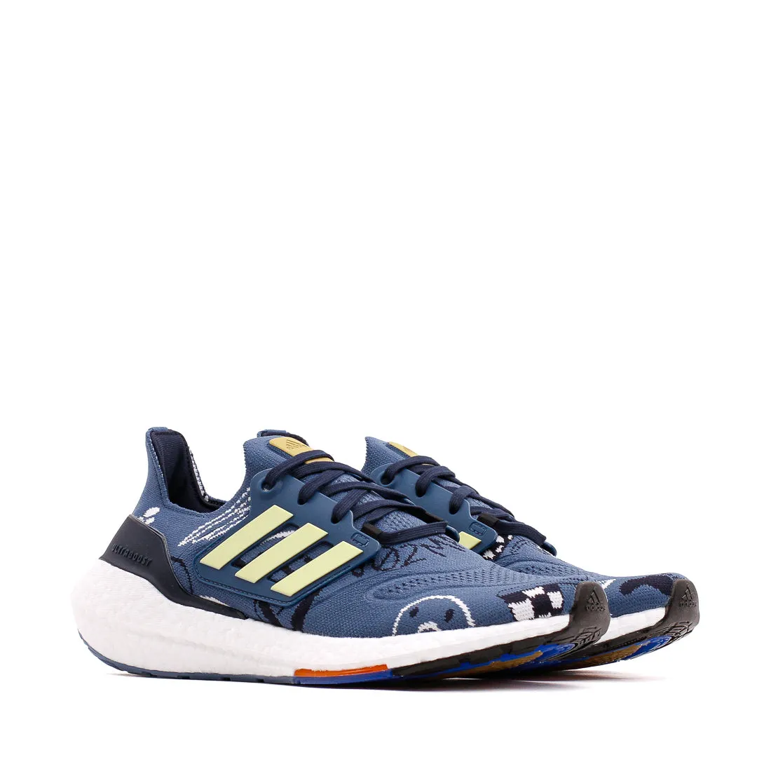 Adidas Running Men Ultraboost 22 Ink GX9166 Synthetic - Upper cushion - soft shoes