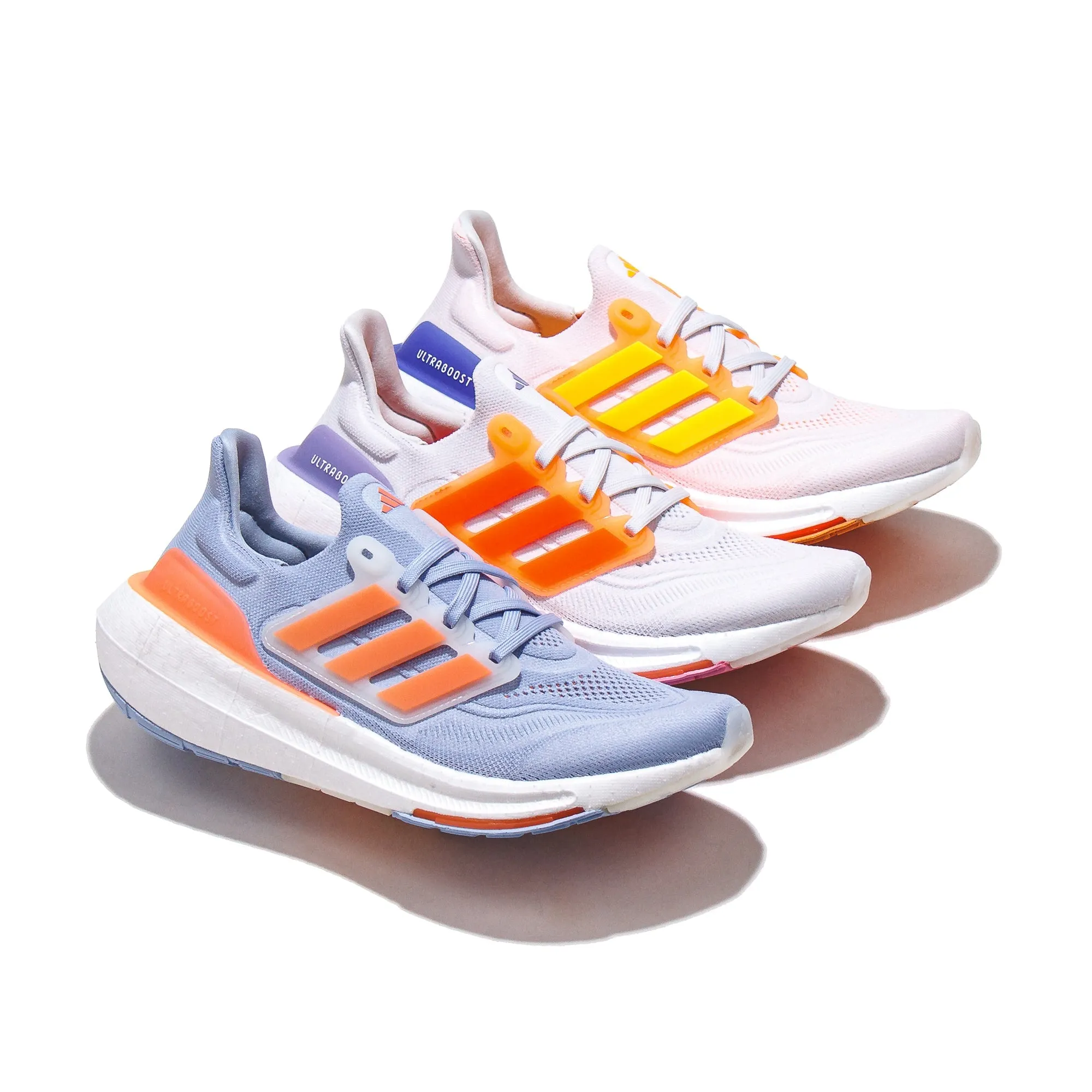 Adidas Running Men Ultraboost Light White HQ6352 running on dirt shoes Flexible Design