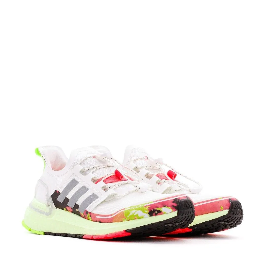 Marathon Preparation Adidas Running Women Ultra Boost C.RDY White Green Pink Ultraboost FV6995