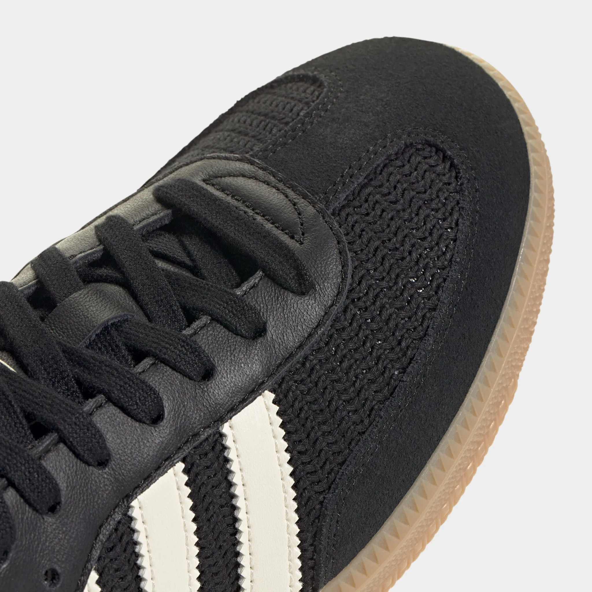 adidas Samba OG Core Black / Cream White - Magic Beige Leather Touch