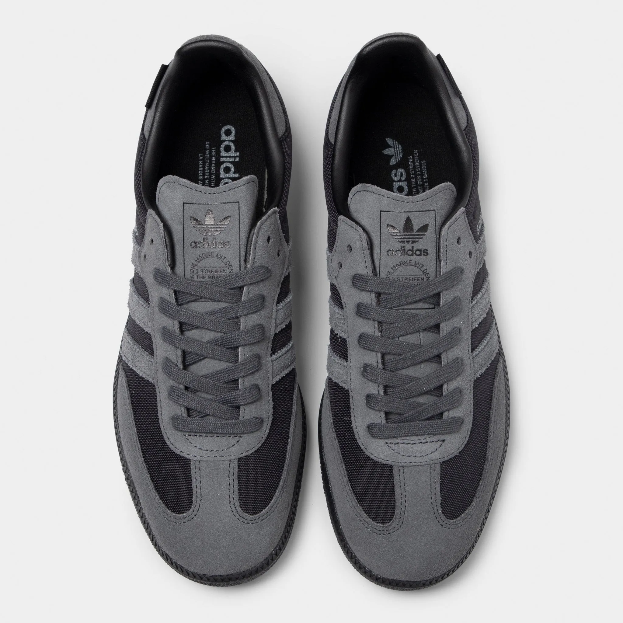 Couple Pair adidas Samba OG Core Black / Grey