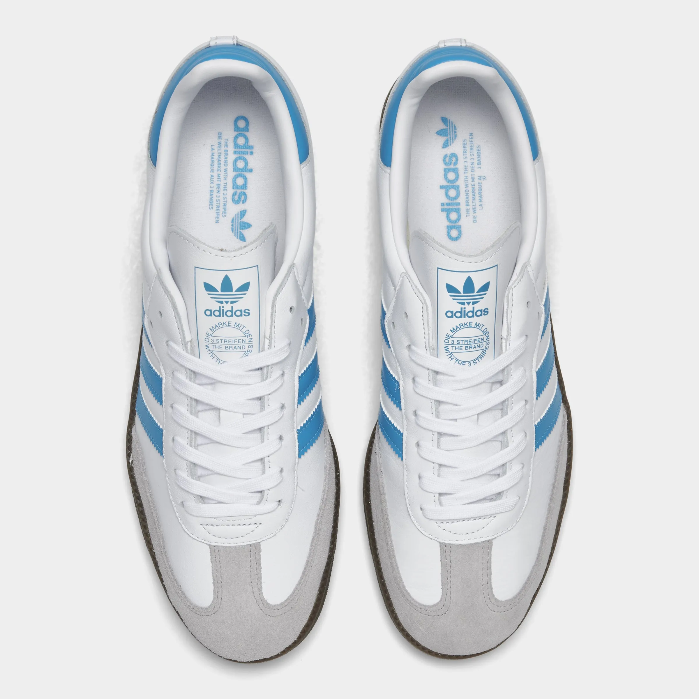 Eva Midsole adidas Samba OG White / Blue - Gum