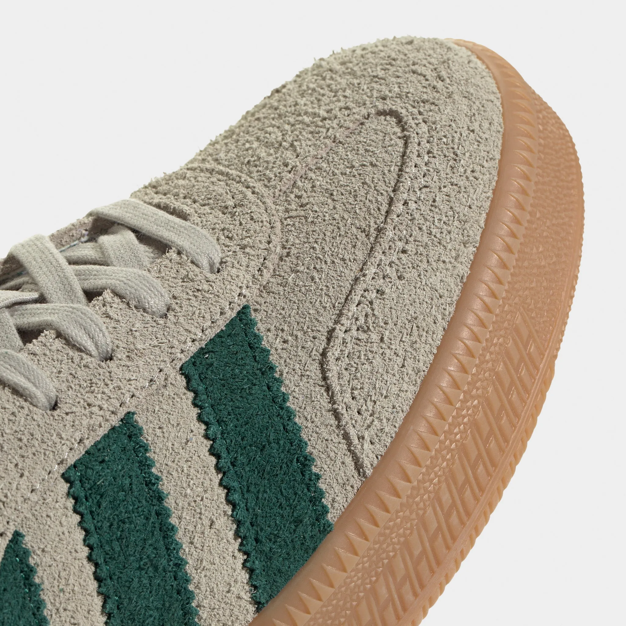 Root Path adidas Samba XLG Putty Grey / Collegiate Green - Gum