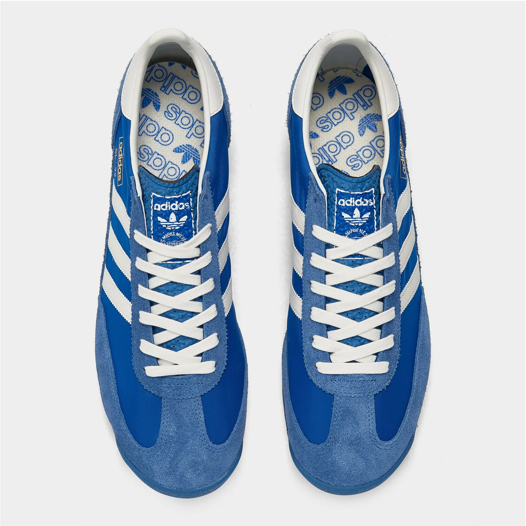 adidas SL 72 RS Blue / Core White - Better Scarlet Breathable Lining Ring Walk