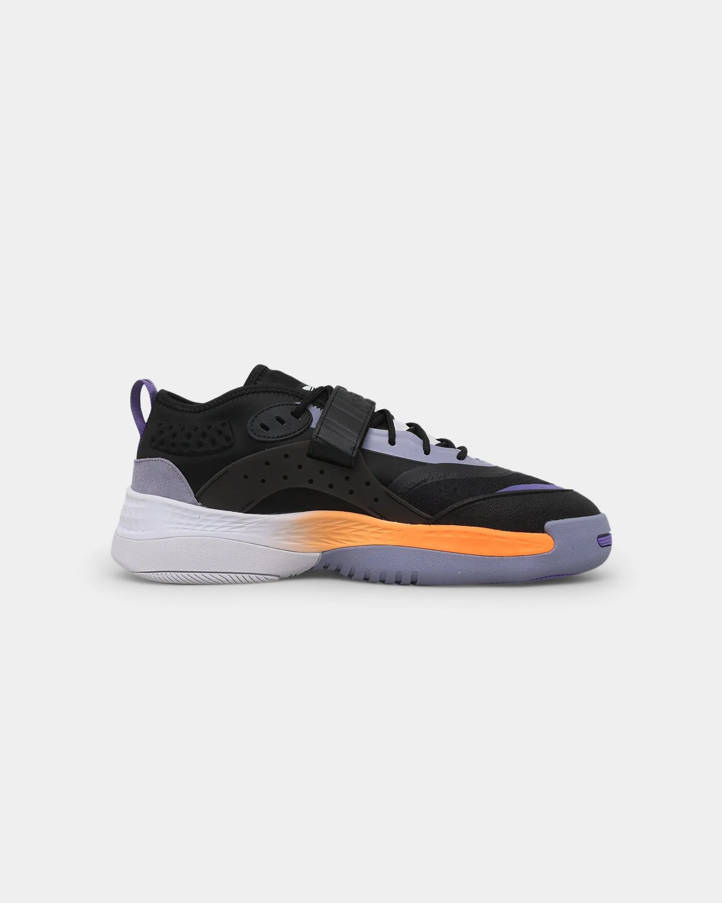 Ventilation holes Peace Step Adidas Streetball III Core Black/Dash Grey/Silver Violet