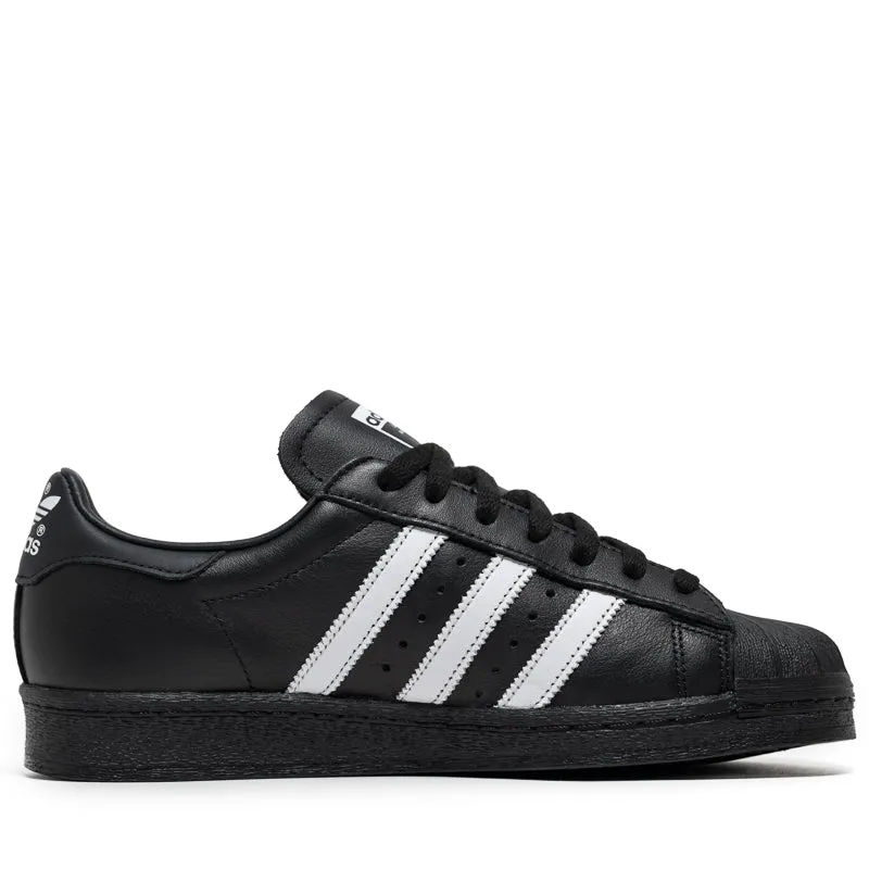 CushionedSole Balanced Zone Adidas Superstar 82 - Core Black/Cloud White