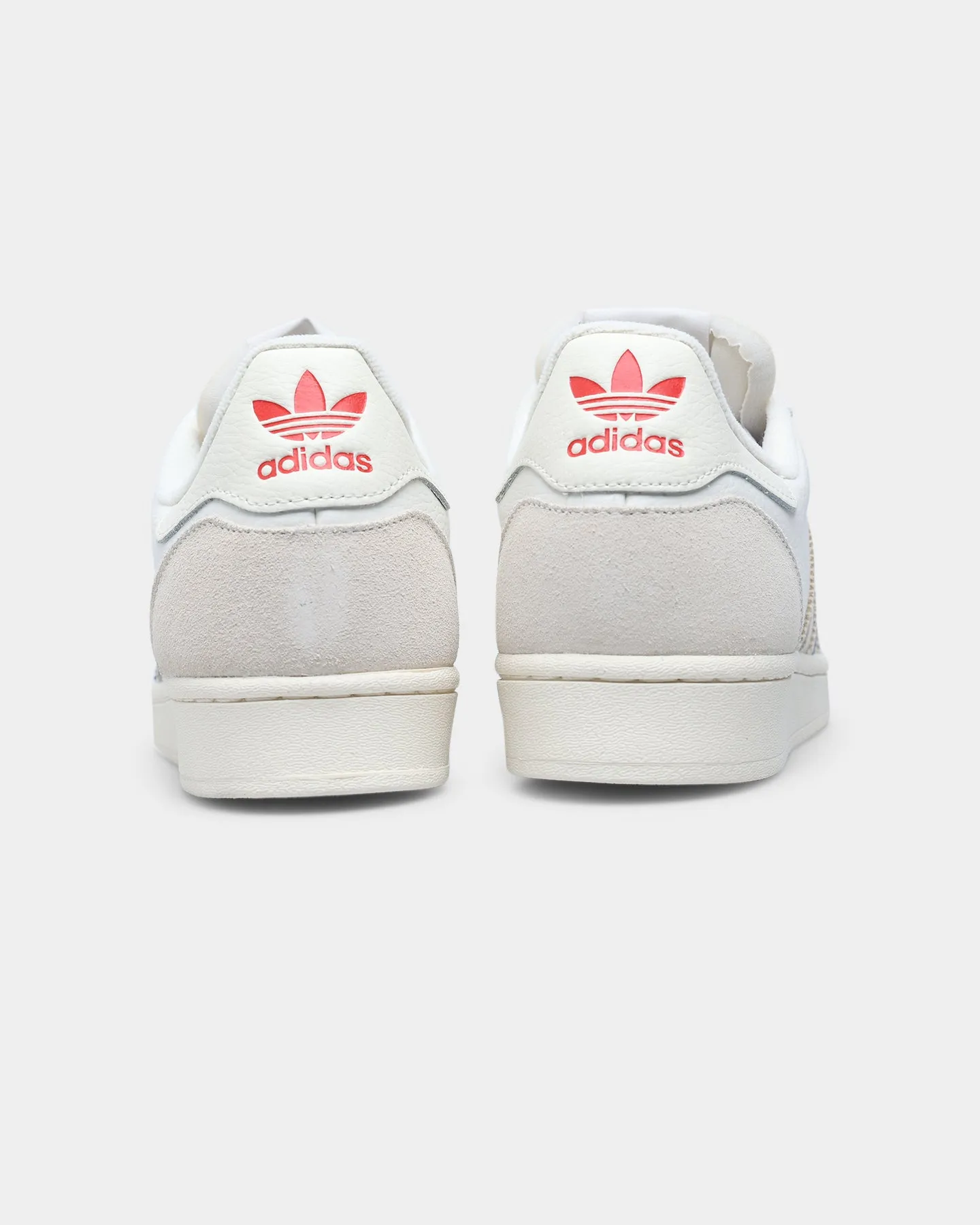 Adidas Superstar Cloud White / Aluminium / Vivid Red Comfort Padding Comfort Curve