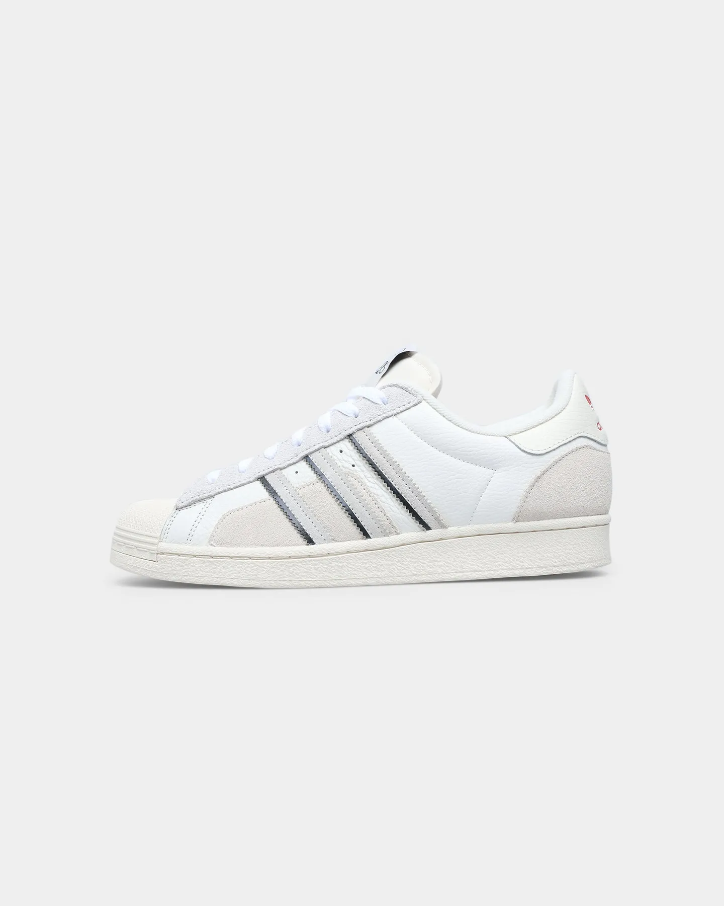 Adidas Superstar Cloud White / Aluminium / Vivid Red Joint Care