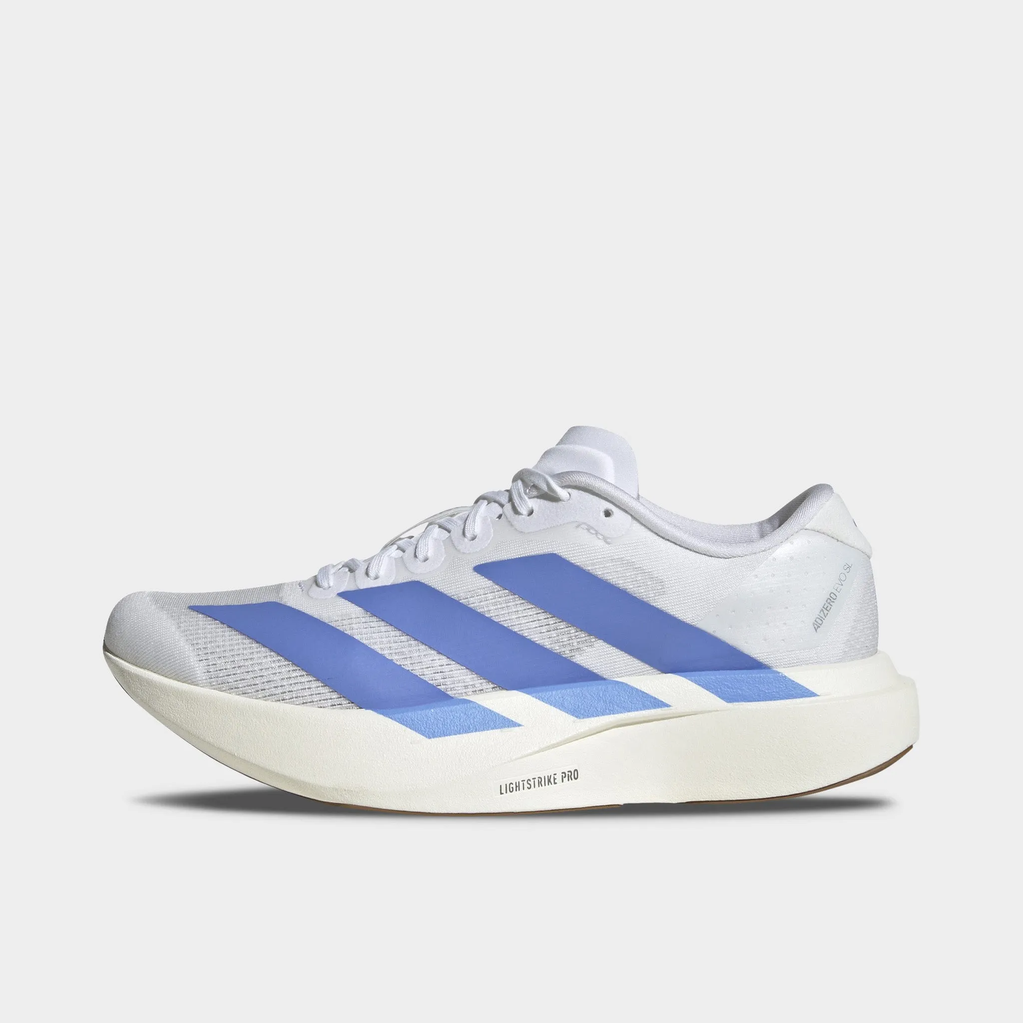 adidas Women's Adizero EVO SL White / Blue Fusion - Off White Weekend Fun Workwear Fit