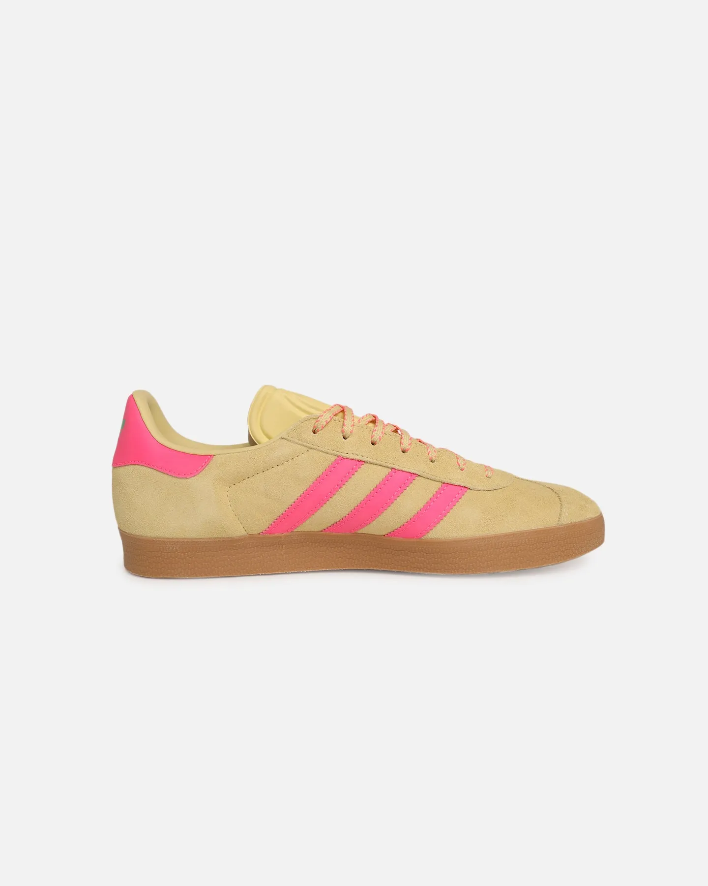 Adidas Women's Gazelle Yellow Streamlined wear city dwellers' casual shoes