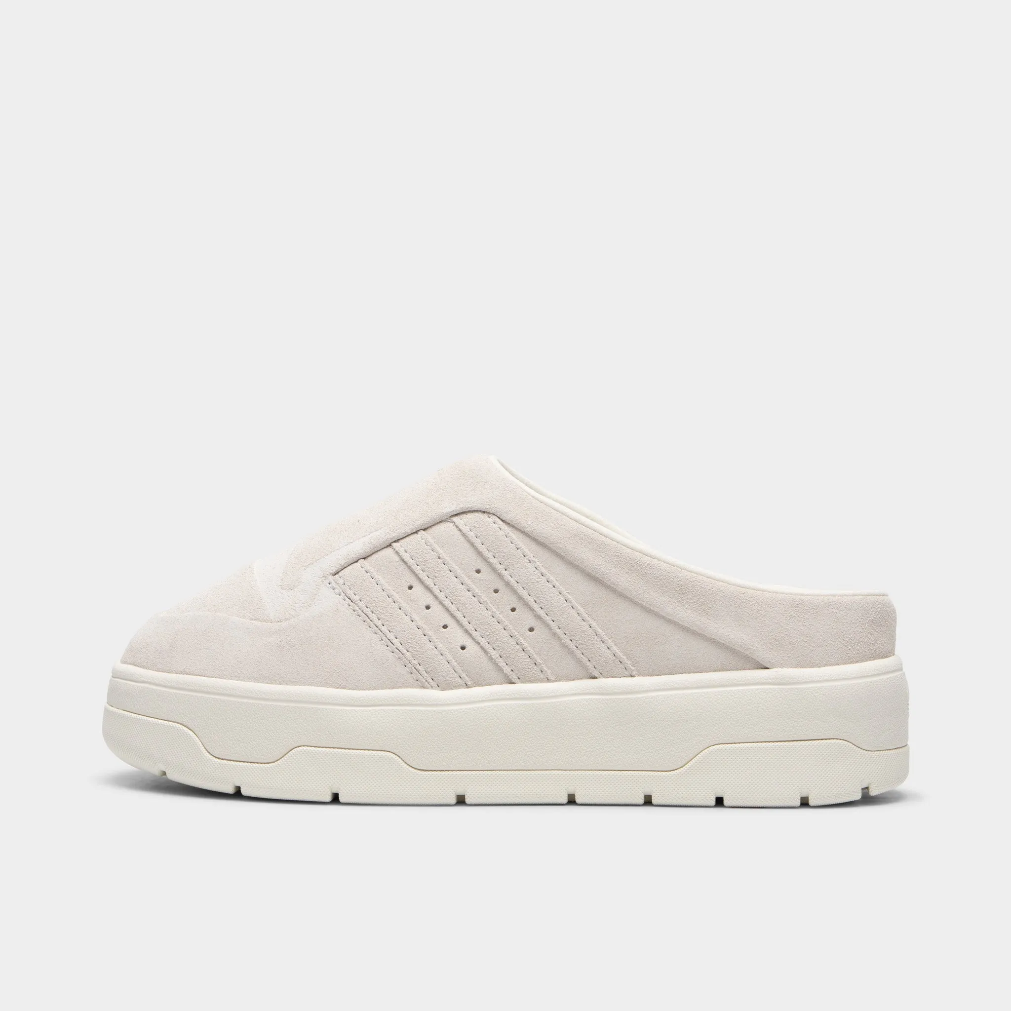 adidas Women's Rivalry Mule Cloud White / Green - Off White Run Free