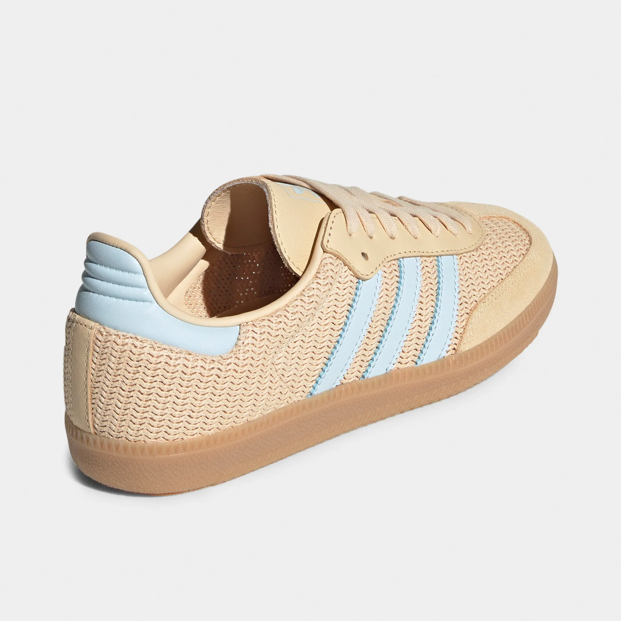 adidas Women's Samba OG Sand Strata - Sky Tint Cruise Walk Compression Fit