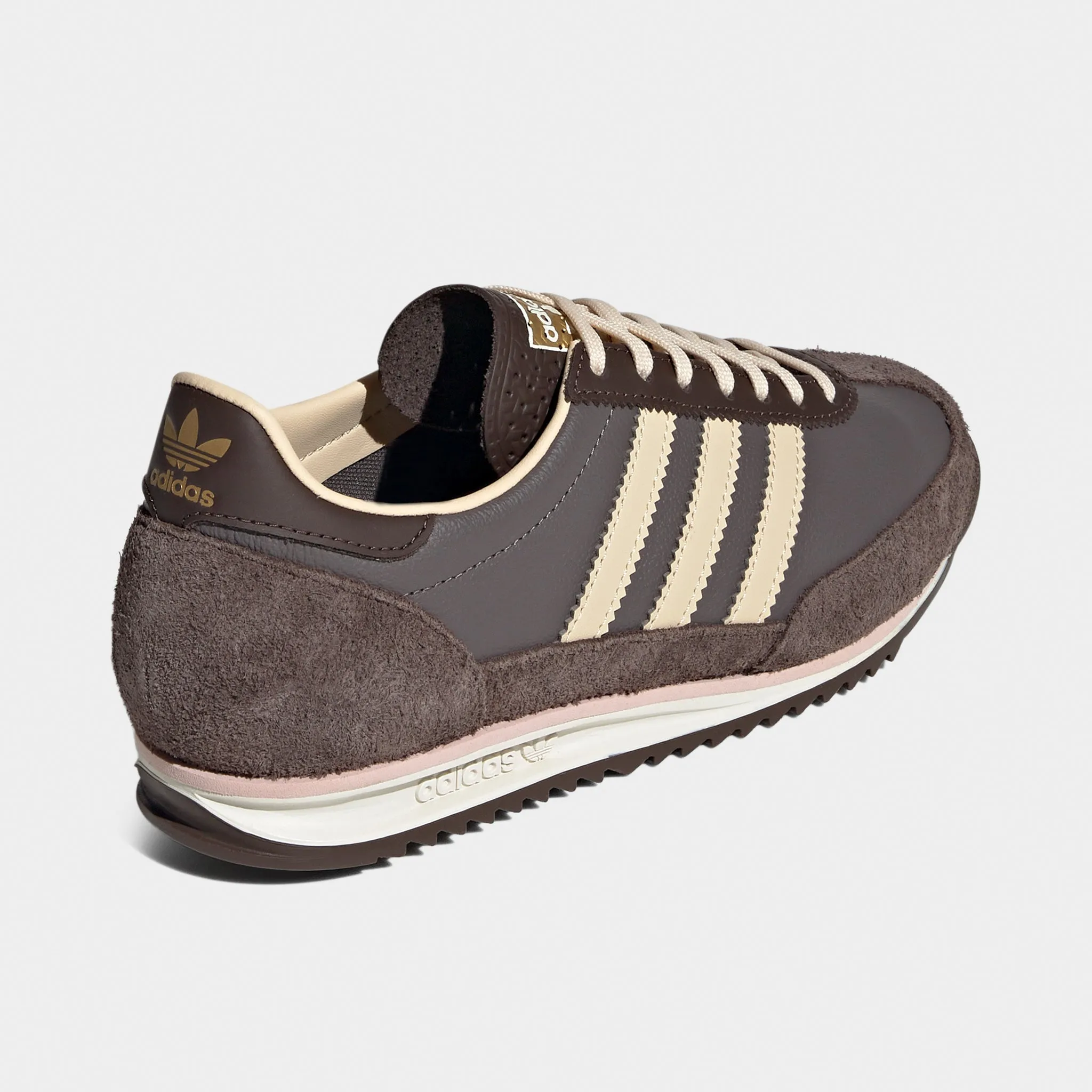 adidas Women's SL 72 OG Charcoal / Brown night stroll Travel Fit