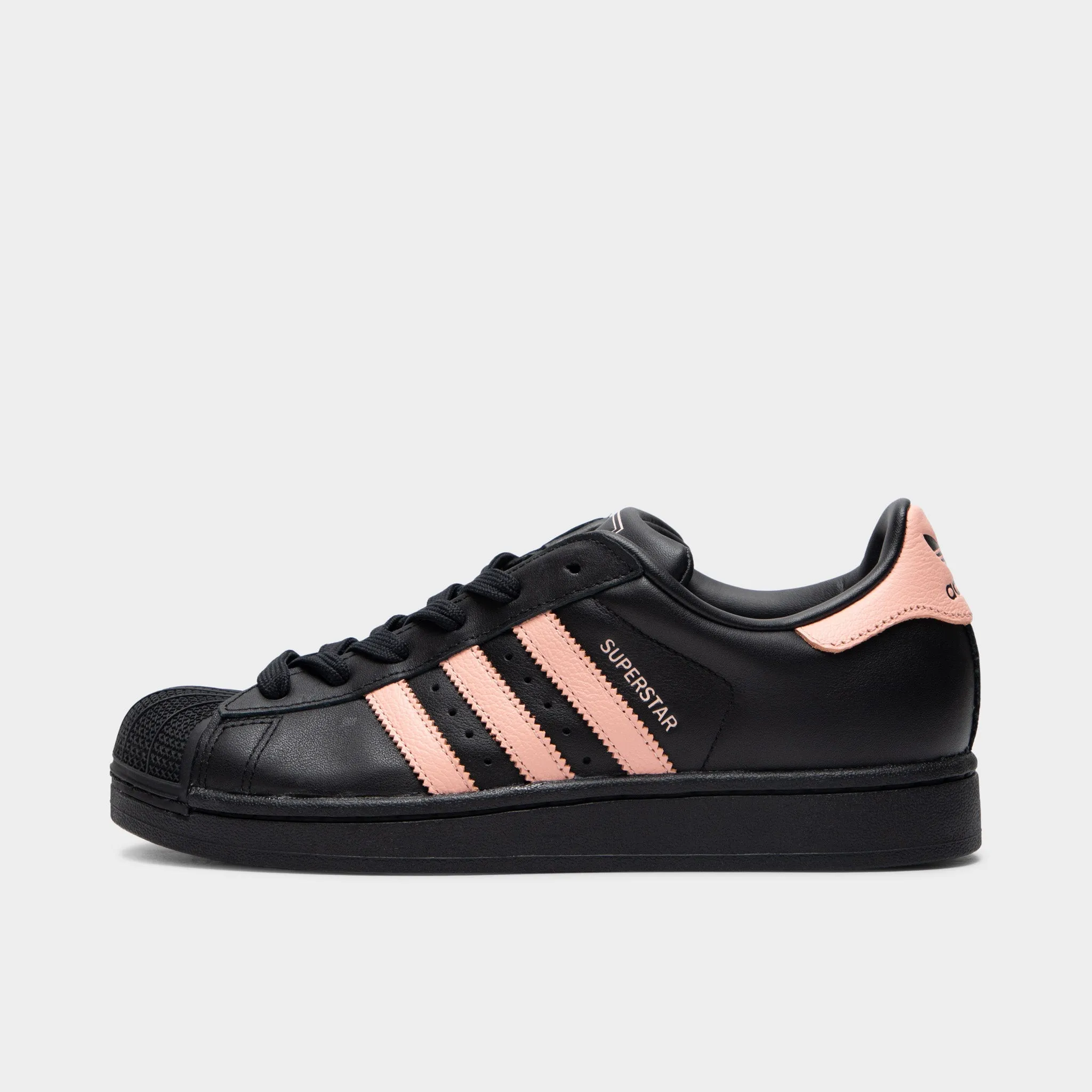 Sporty adidas Women's Superstar II Core Black / Glow Pink