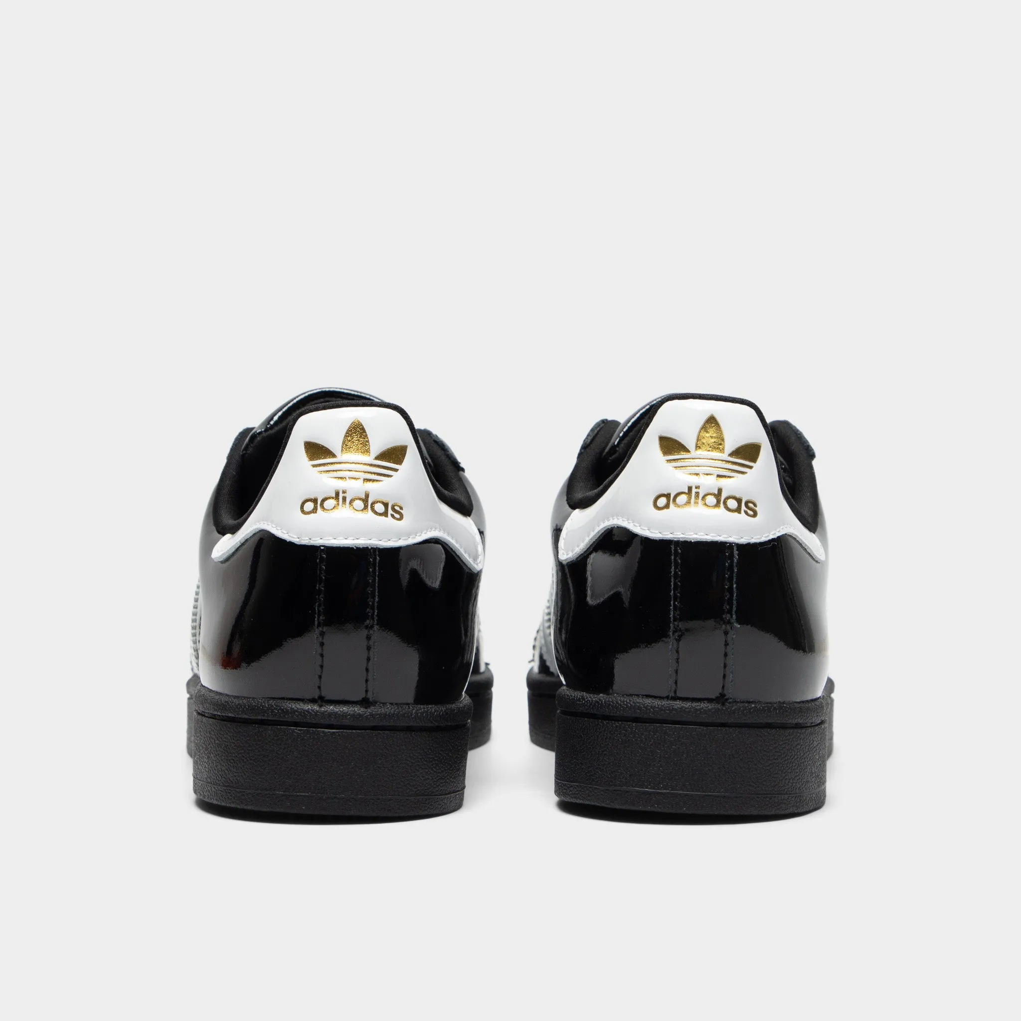 Rapid pace adidas Women's Superstar II Core Black / White - Gold Metallic