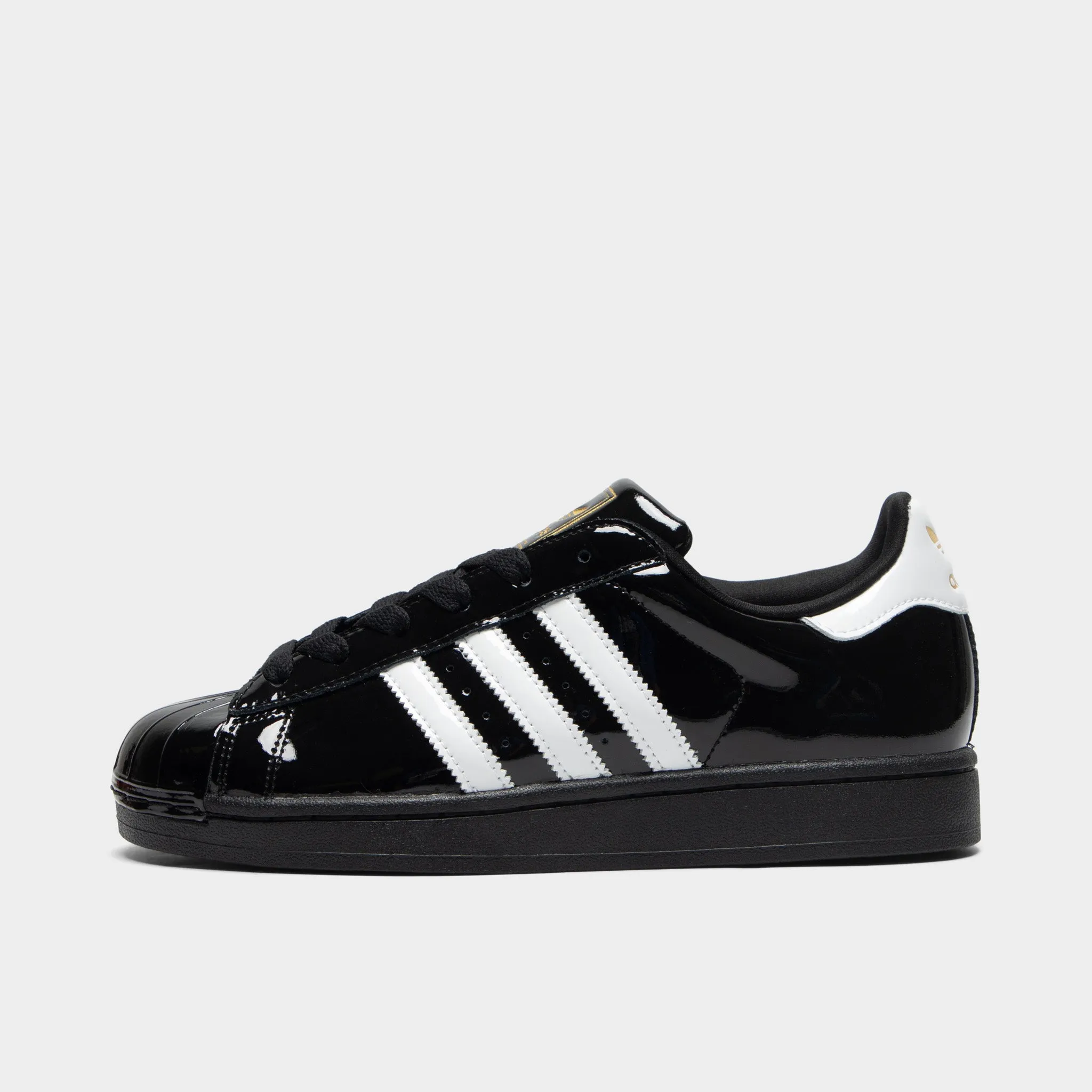 adidas Women's Superstar II Core Black / White - Gold Metallic Light Step