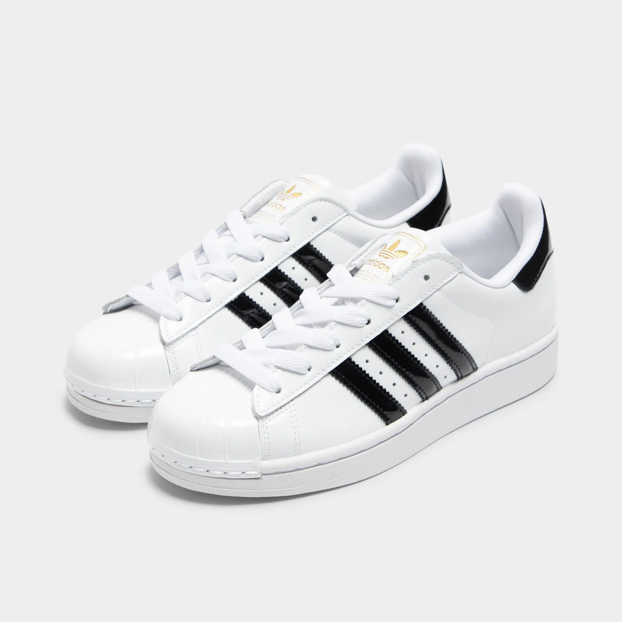 adidas Women's Superstar II White / Core Black - Gold Metallic Year long