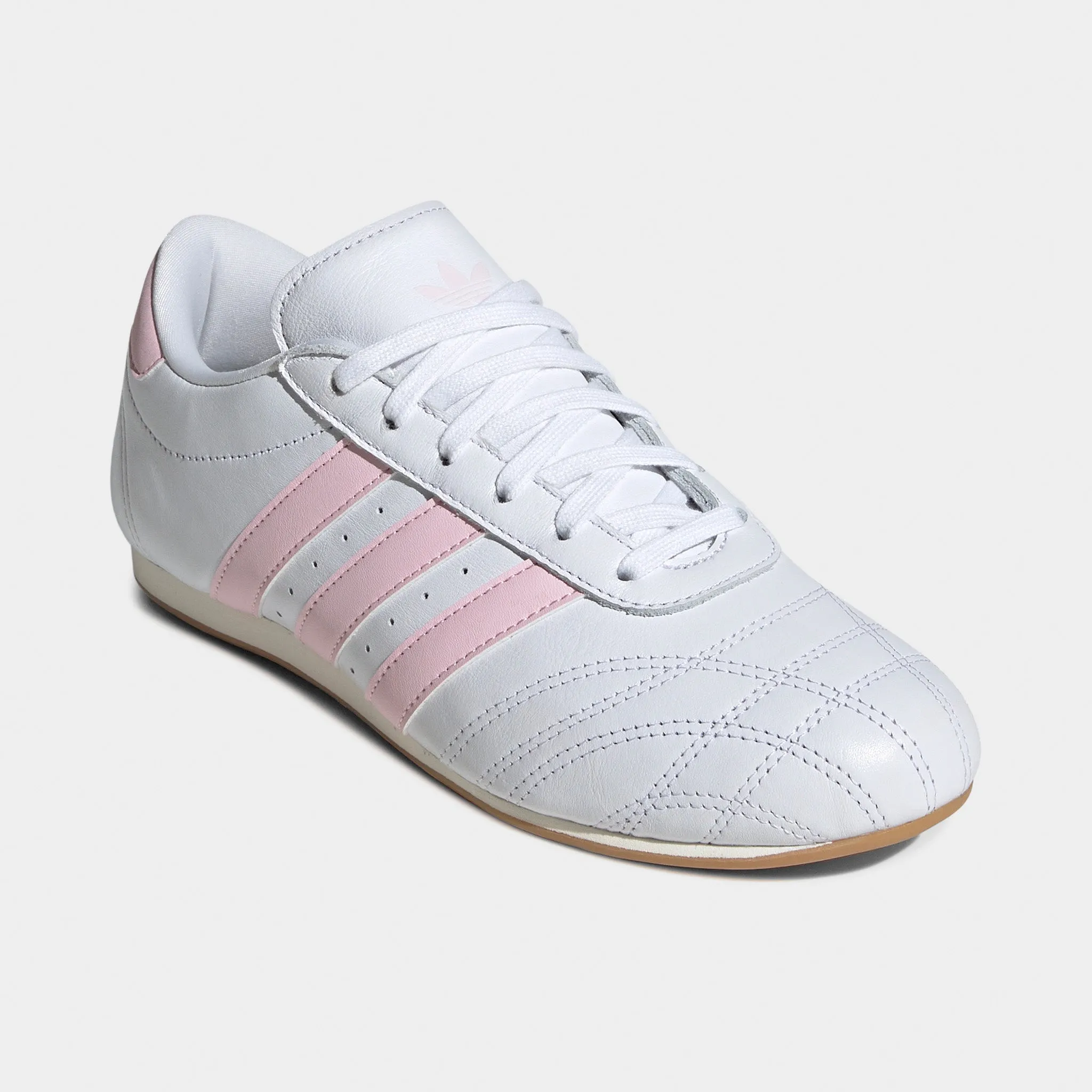 Dream Path adidas Women's Taekwondo Lace White / Cloud Pink - Gum