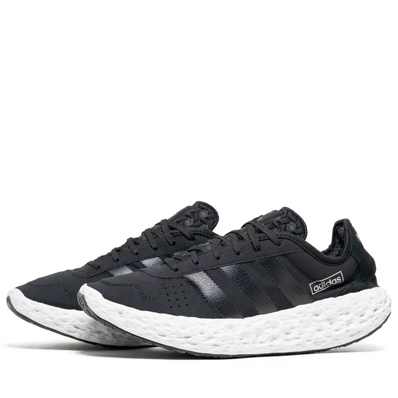 Adidas Zponge - Core Black/Matte Silver Running Comfort