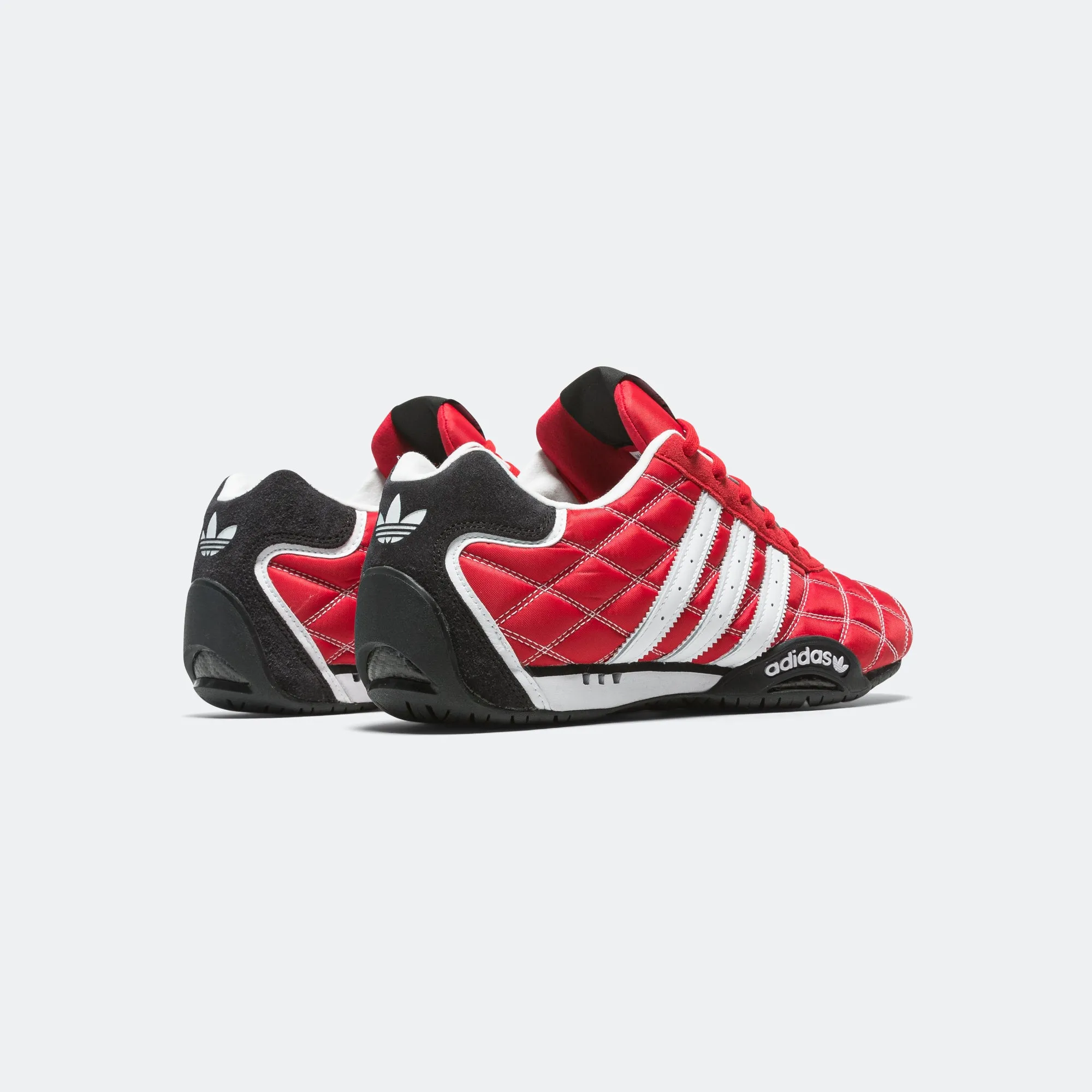 No Rub Workout Friendly AdiRacer Low - Better Scarlet/Footwear White-Core Black