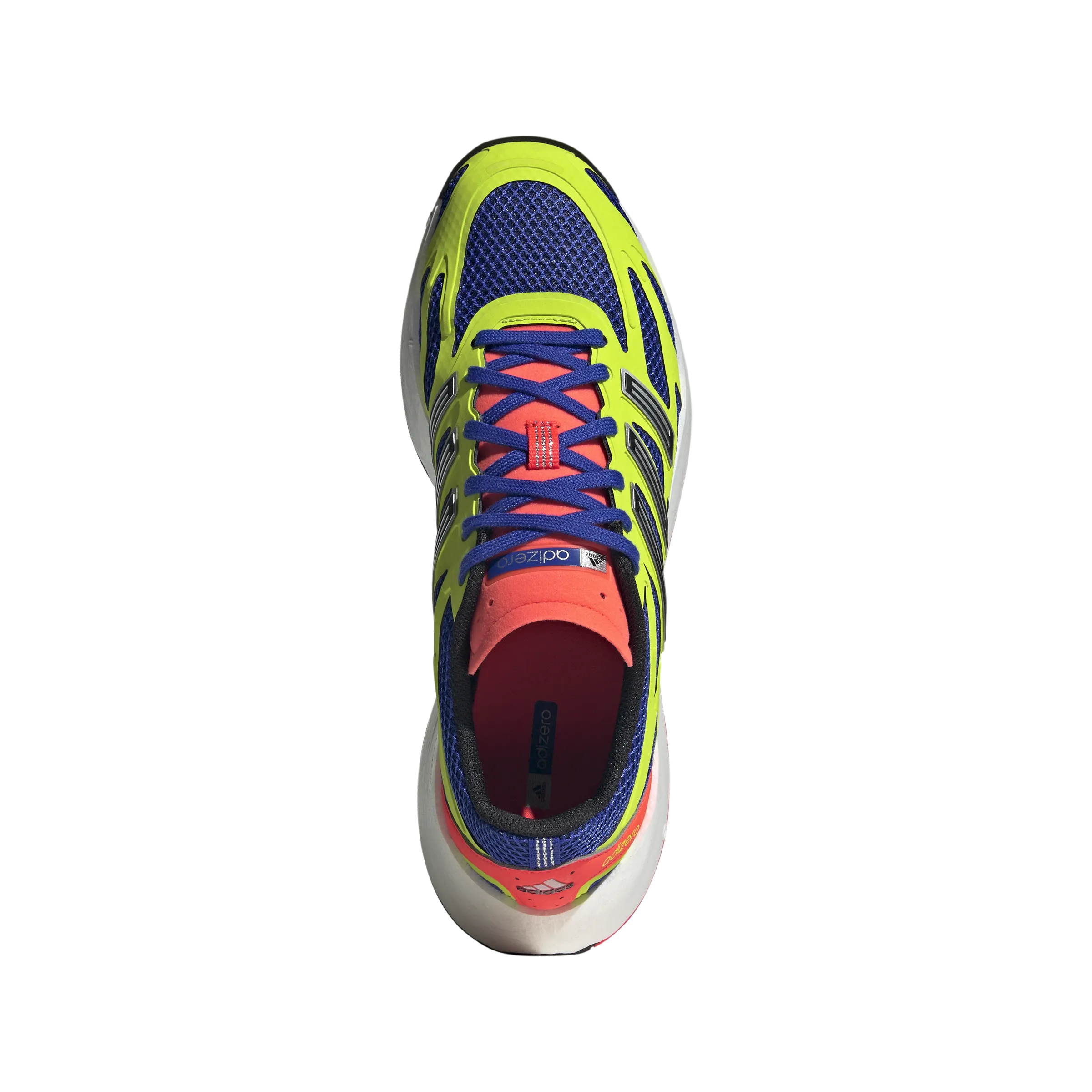 Adizero Aruku 'Lucid Blue Core Black Slime' Hot Mood Heart Glow