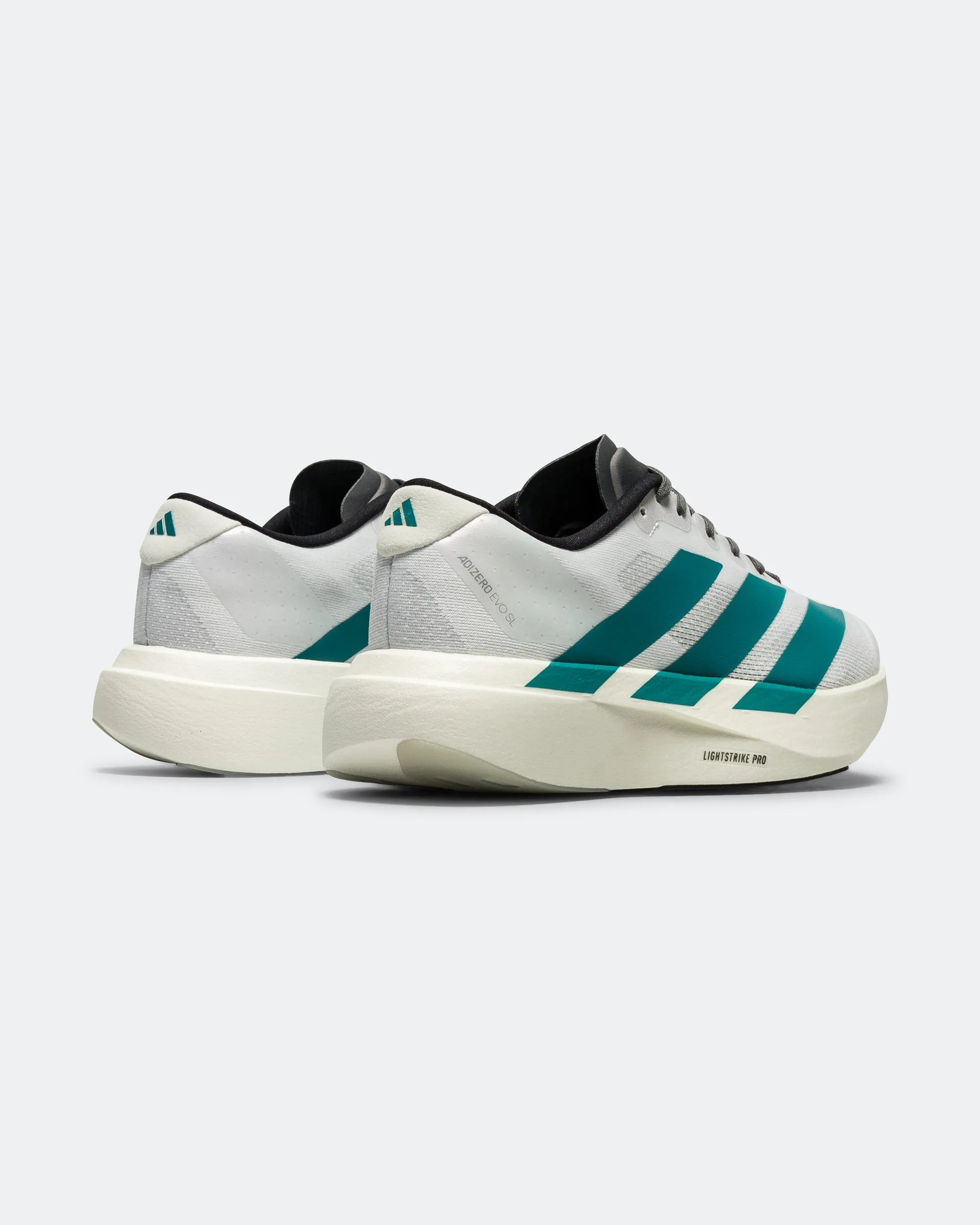 Tension Balanced Lacing Fashion Fit Adizero Evo SL - Footwear White/Pure Tea-Grey Four