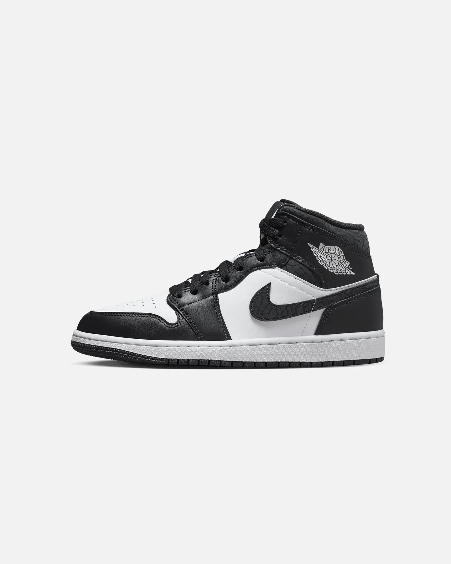 Joy Step Comfort Ankle Jordan Air Jordan 1 Mid SE "Black Elephant" Off Noir/Black