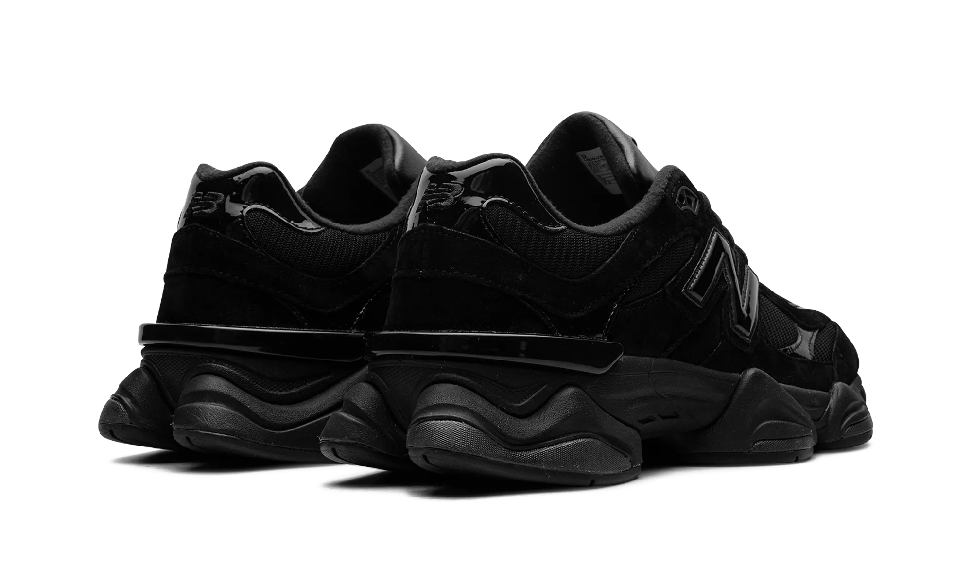Total Flex advanced running shoes 9060 "Triple Black Patent"