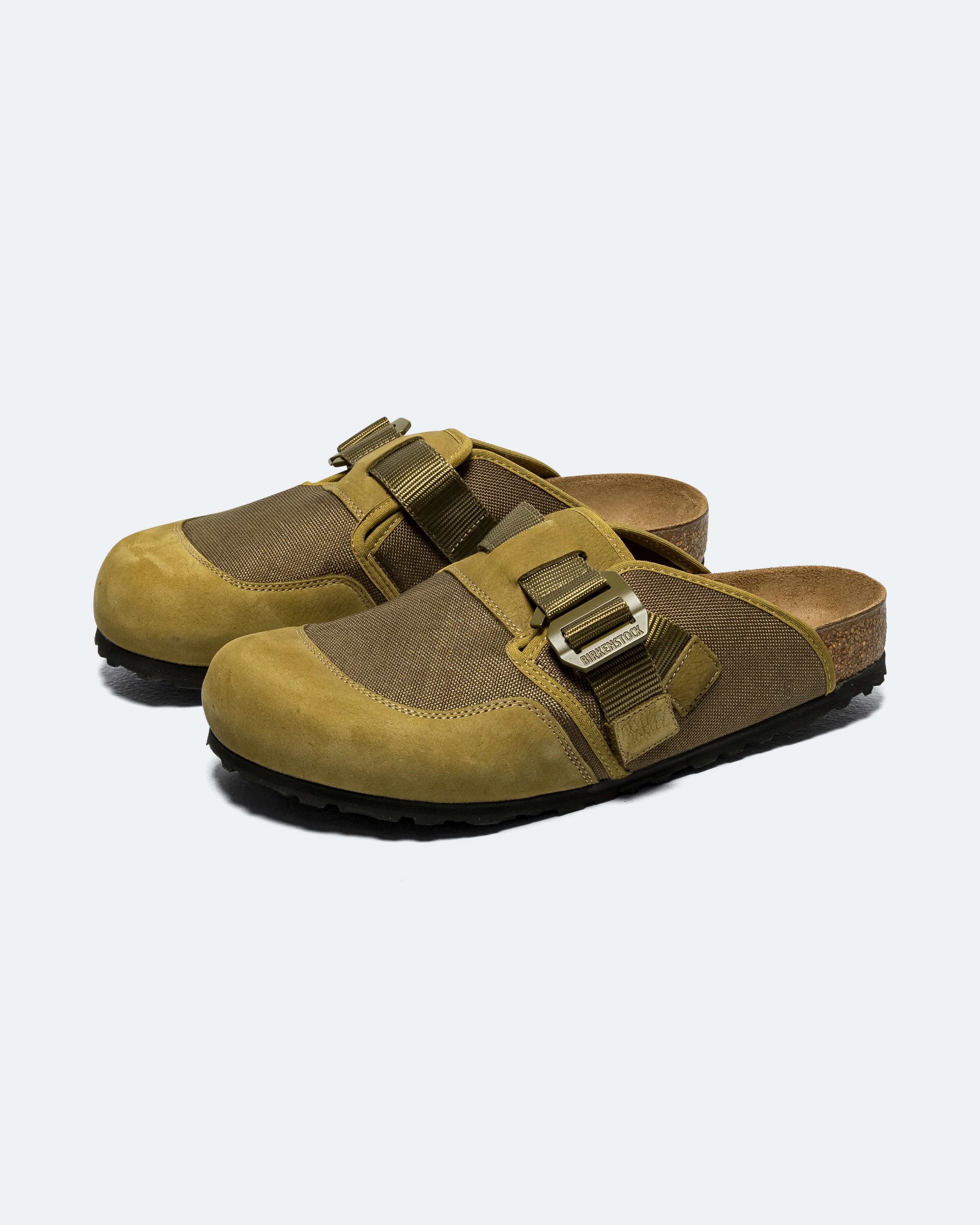 Light Walk Soft Cushioning Boston Nova - Pine Green Nubuck Leather/Textile
