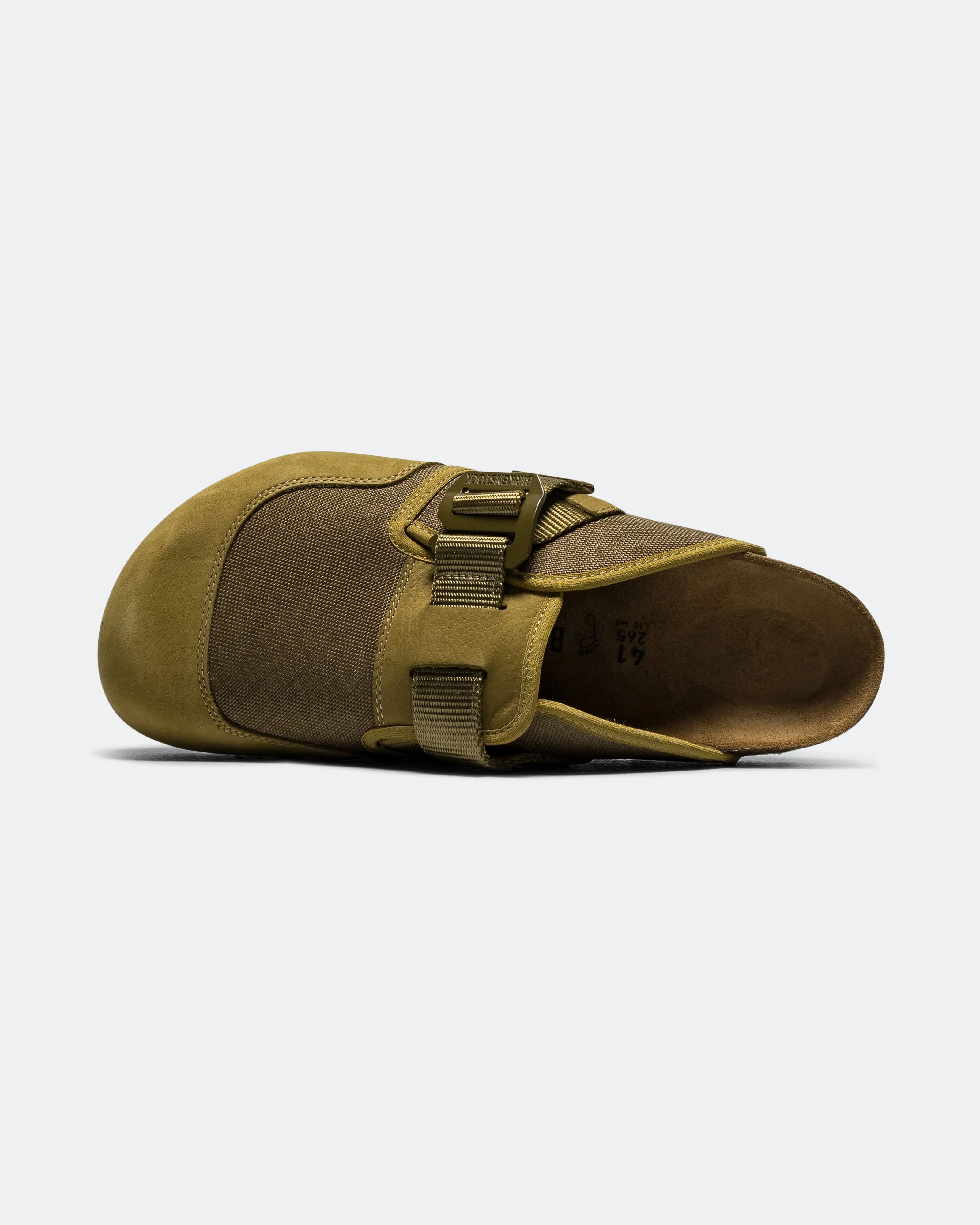 Comfort Cushion Boston Nova - Pine Green Nubuck Leather/Textile