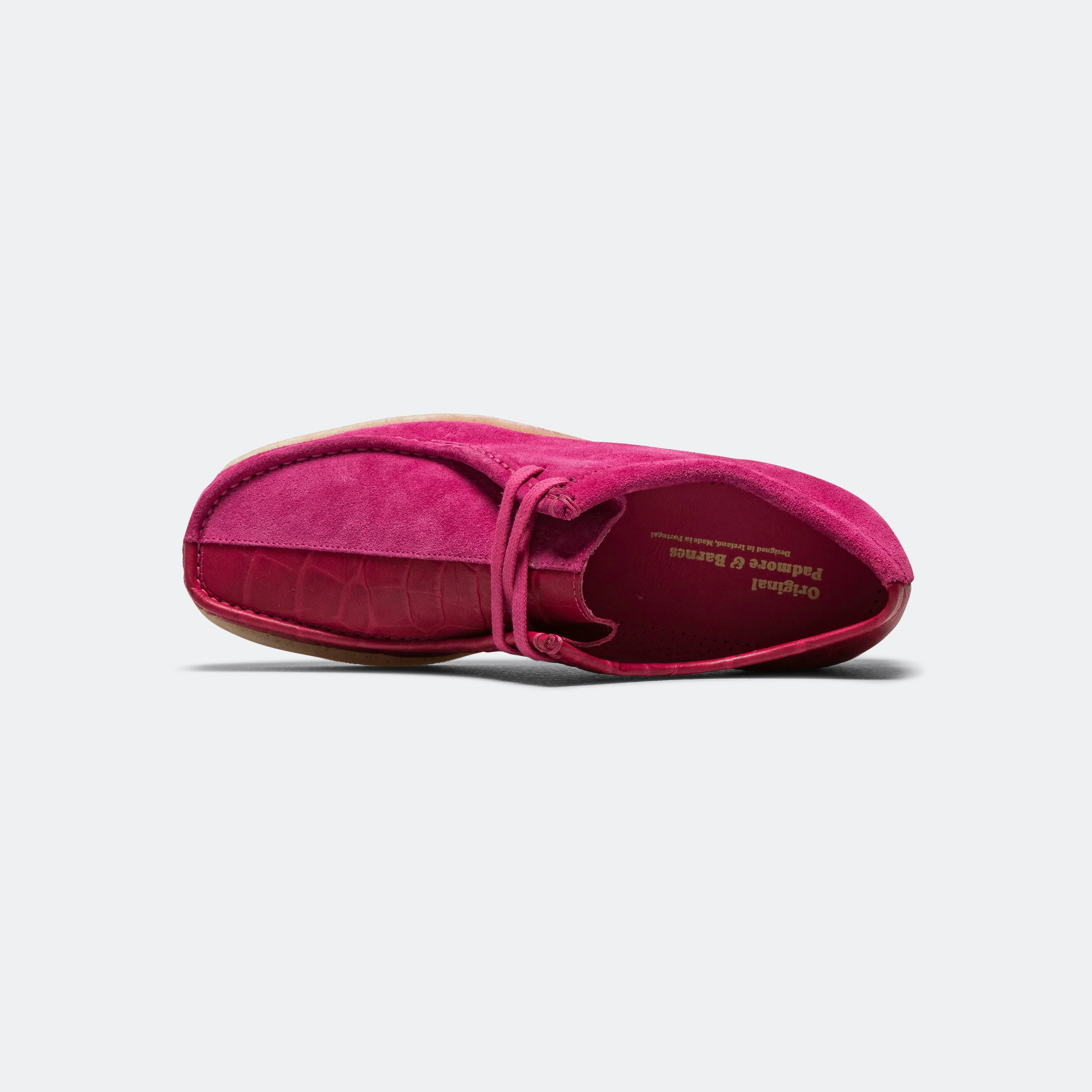 P204 ?? UP THERE - Pink Suede/Pink Croc Walking Power Core Routine