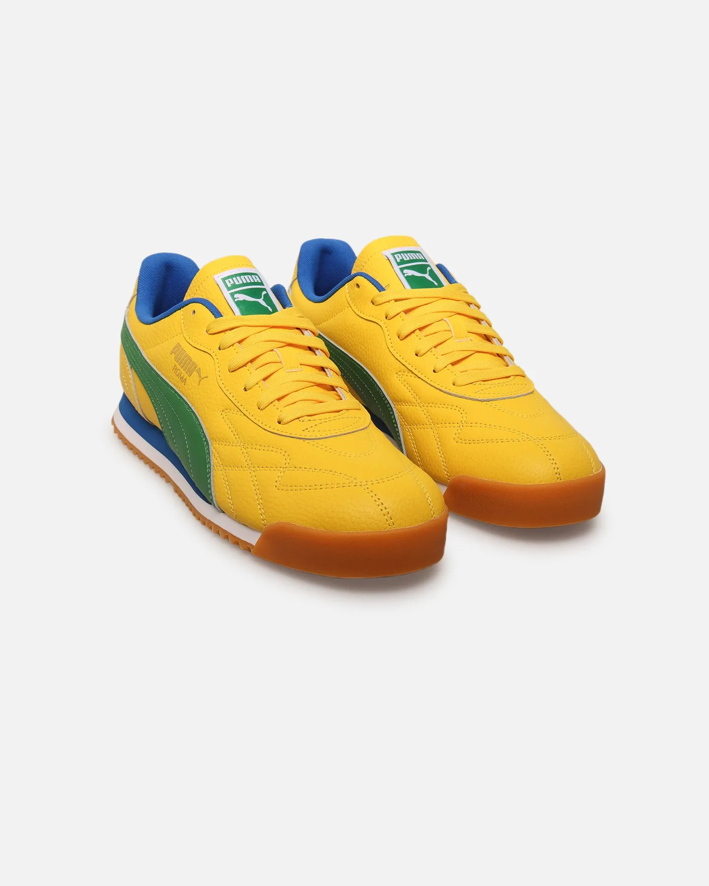 Green Core Padded collar Puma Roma Anniversario Yellow