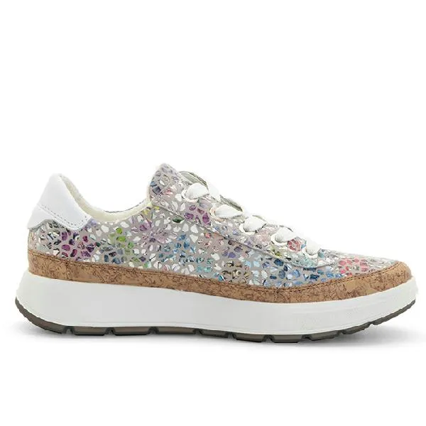 Womens Ara Rem in Multi Konfettikid/Kork/White Day Tripper