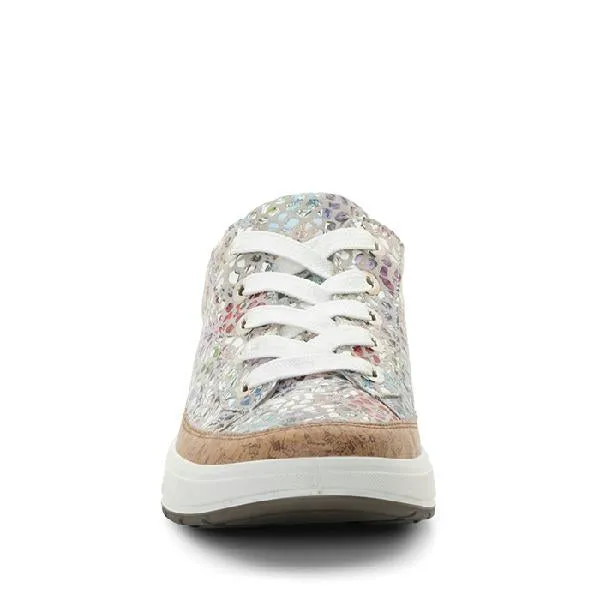 Womens Ara Rem in Multi Konfettikid/Kork/White Senior Friendly Sunset Walk