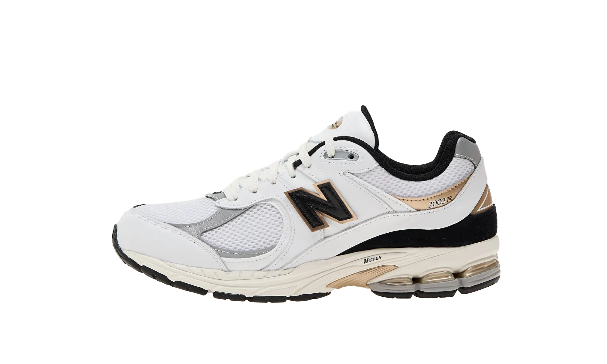 futuristic running option 2002R GS "White Black Gold"
