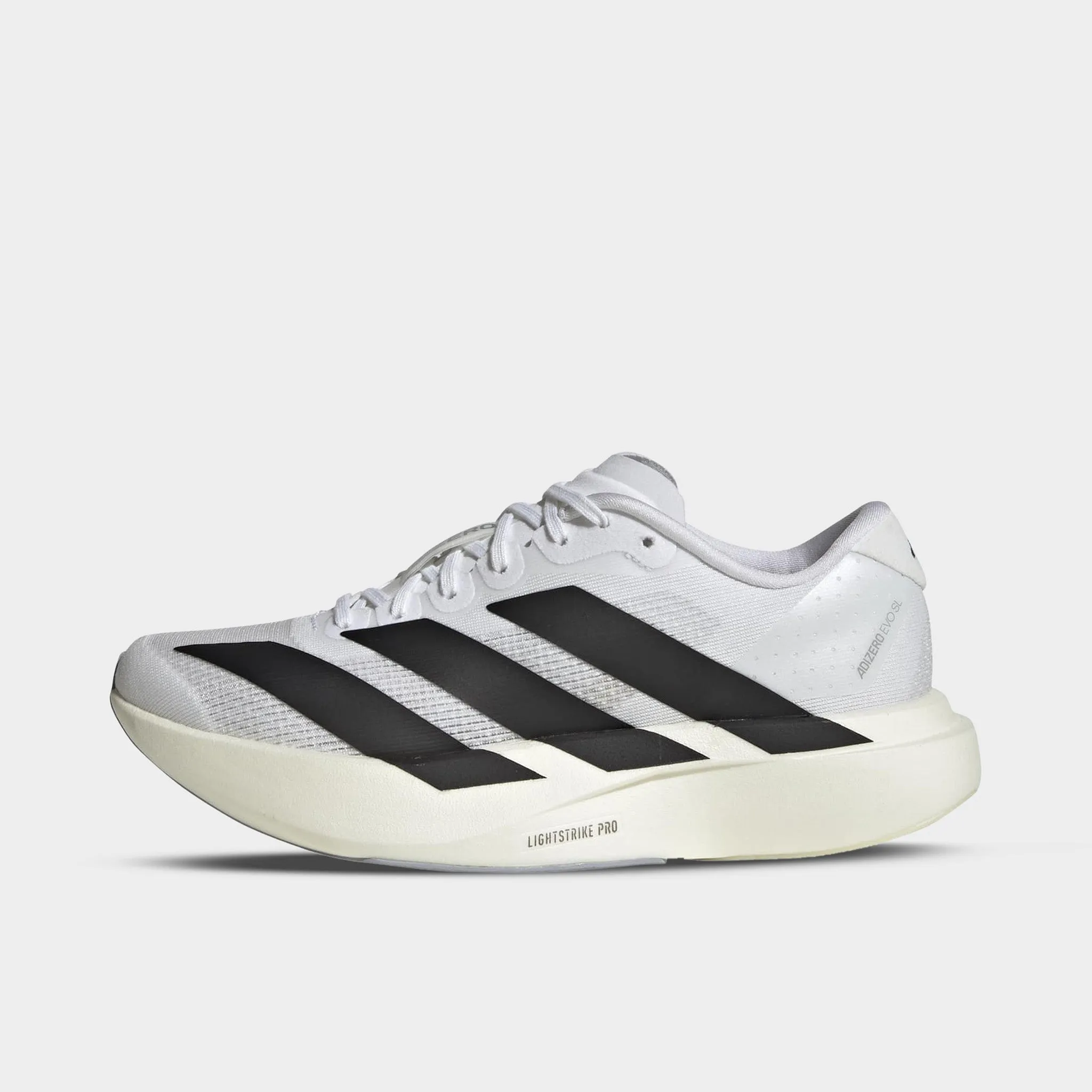 adidas Junior's Adizero Evo SL White / Black - Dash Grey Step Light